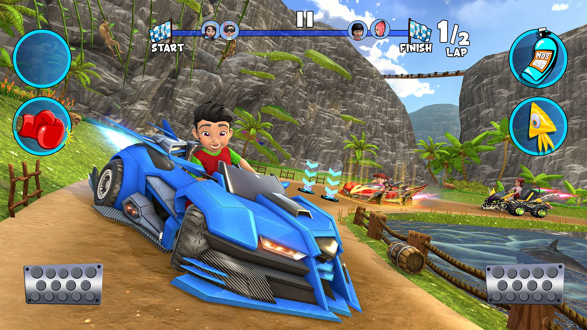 1920x1080 Crazy Kart Race: Beach Buggy Racing Games on Amazon Appstore