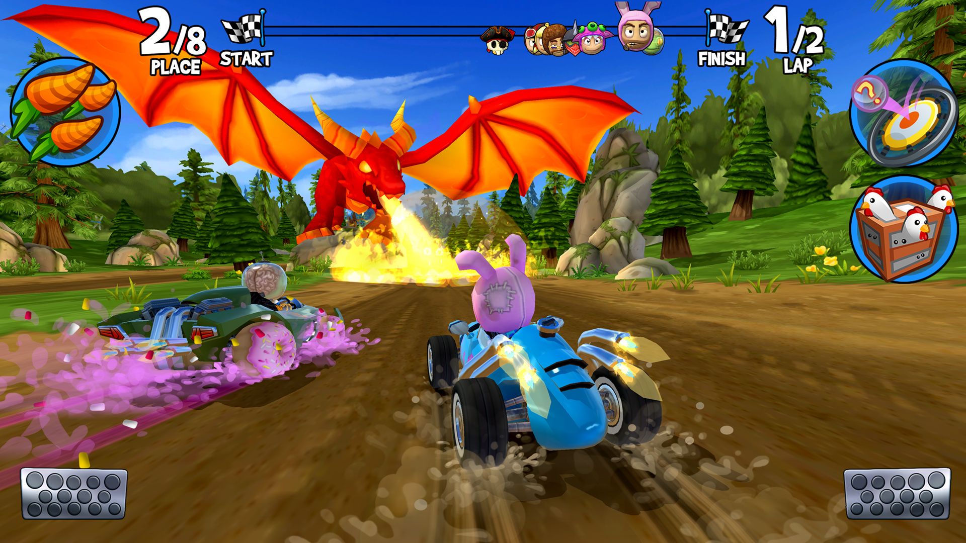 1920x1080 Beach Buggy Racing Image Games Database