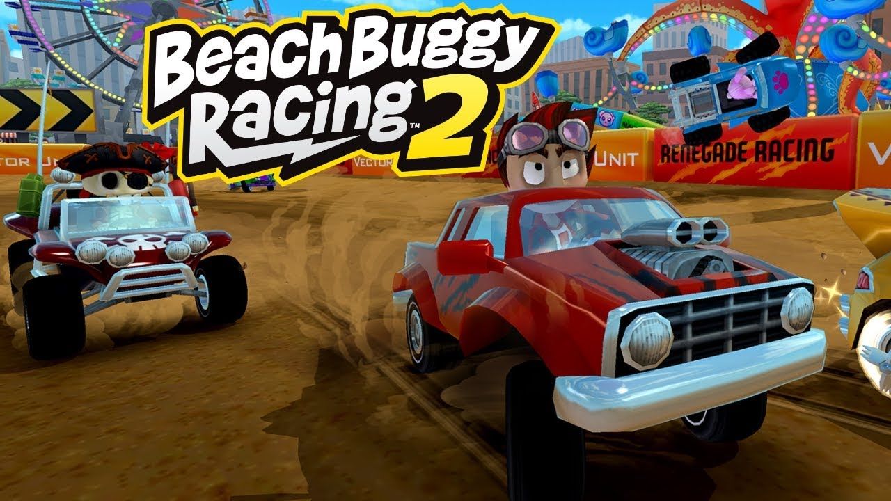 1280x720 Beach Buggy Racing 2. iOS & Android Gameplay