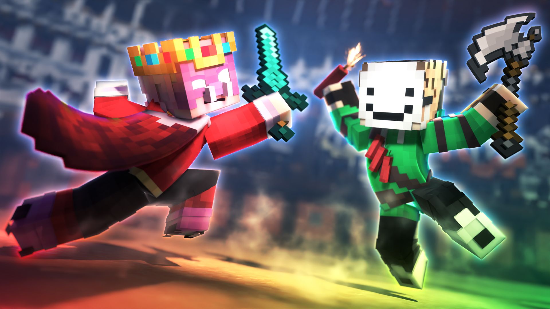 1920x1080 Technoblade Never Dies Part 2 Animation Thumbnails