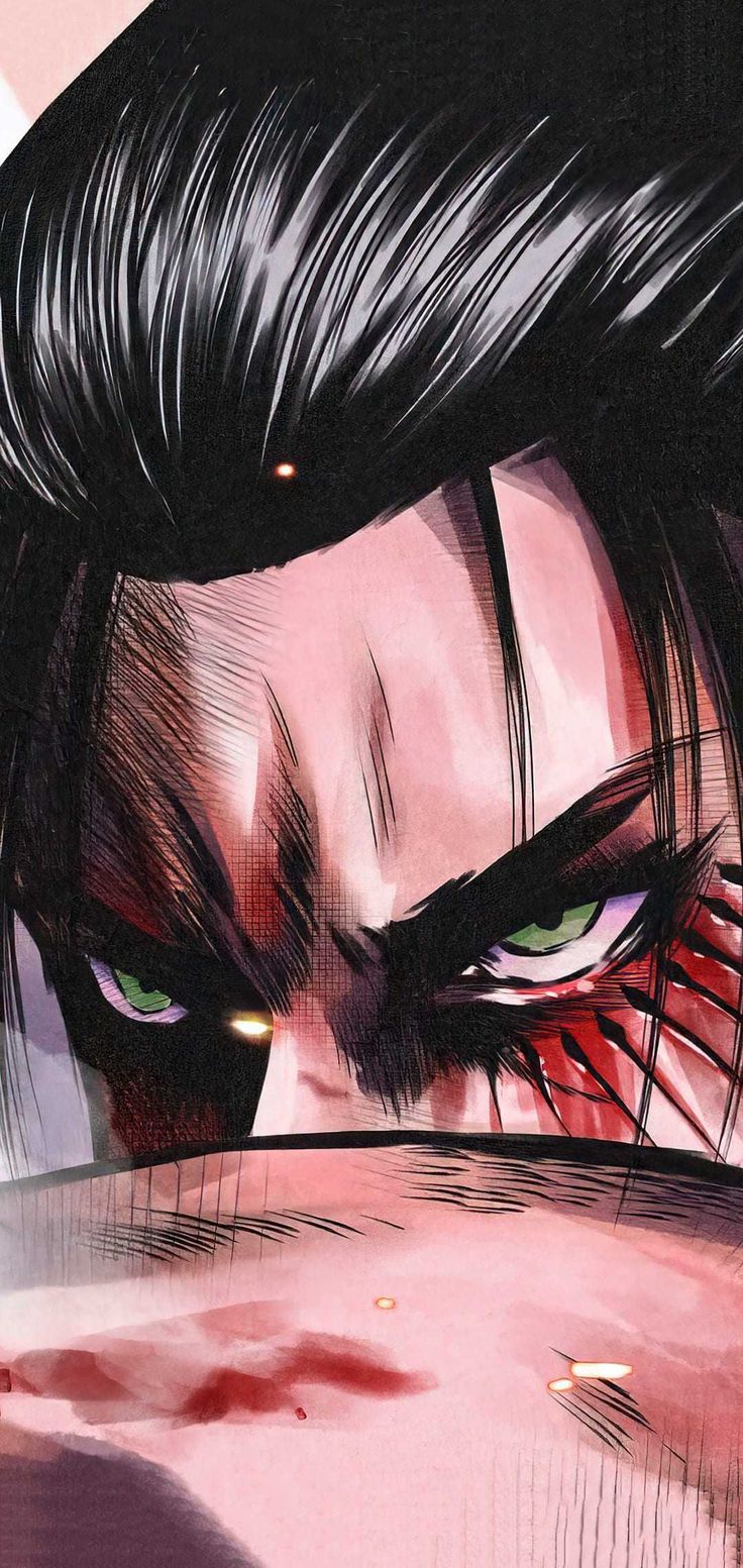 736x1553 Eren Yeager Wallpaper
