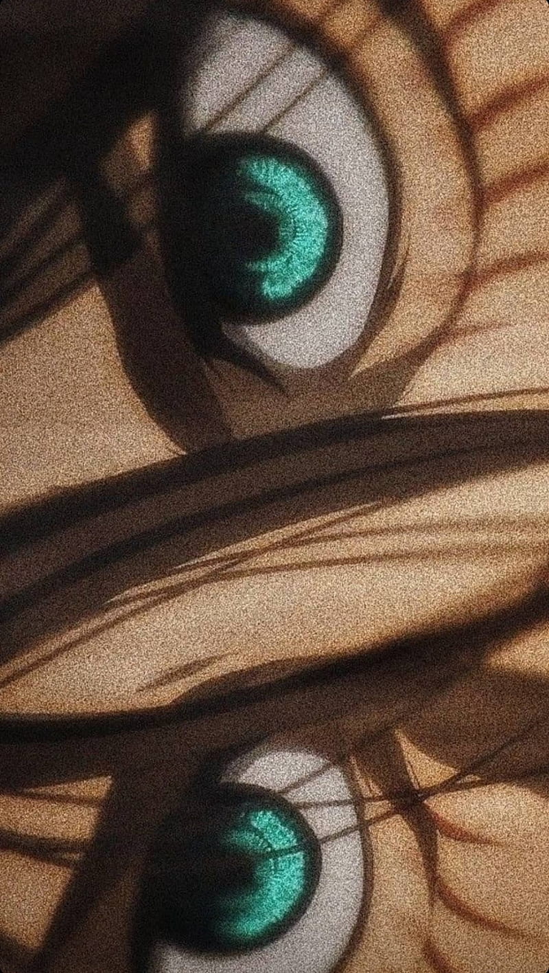 800x1416 Eren aot, anime, attack, attack on titan, devil, eren, eyes, green, HD phone wallpaper