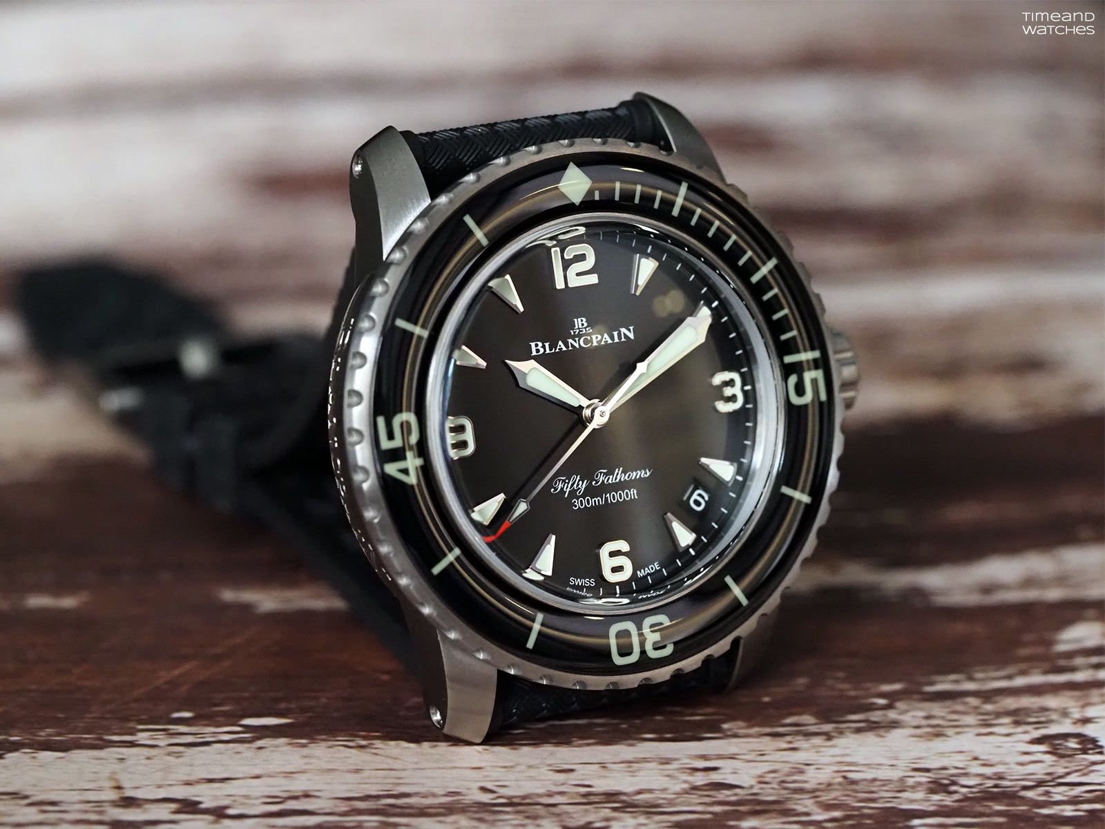 1600x1200 In picture: Blancpain Fifty Fathoms Automatique 42 mm. Time and Watches. The watch blog