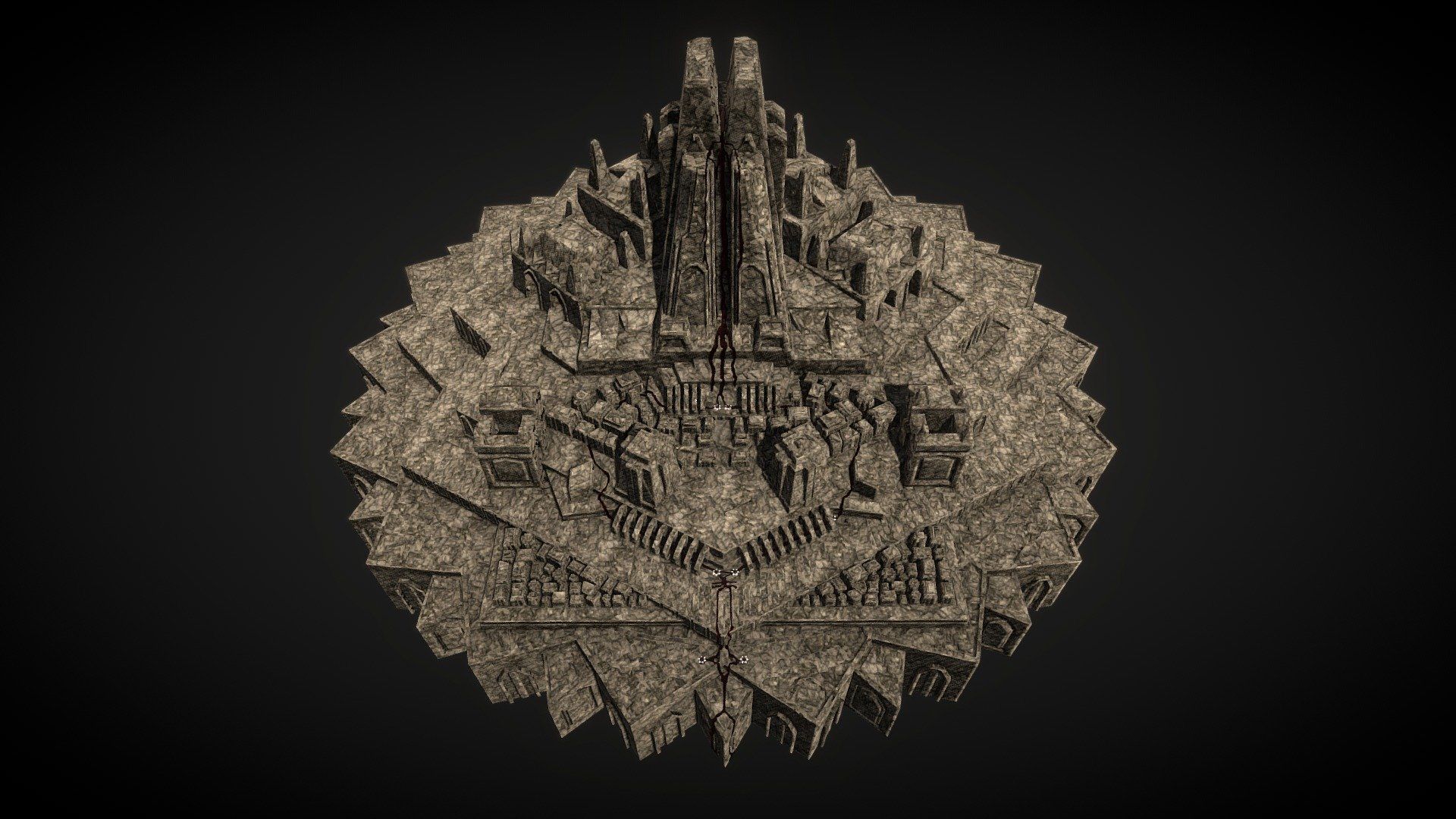 1920x1080 Valyria, House of the Dragon Opening Season 1 model by jonathanborges3D [978f673]