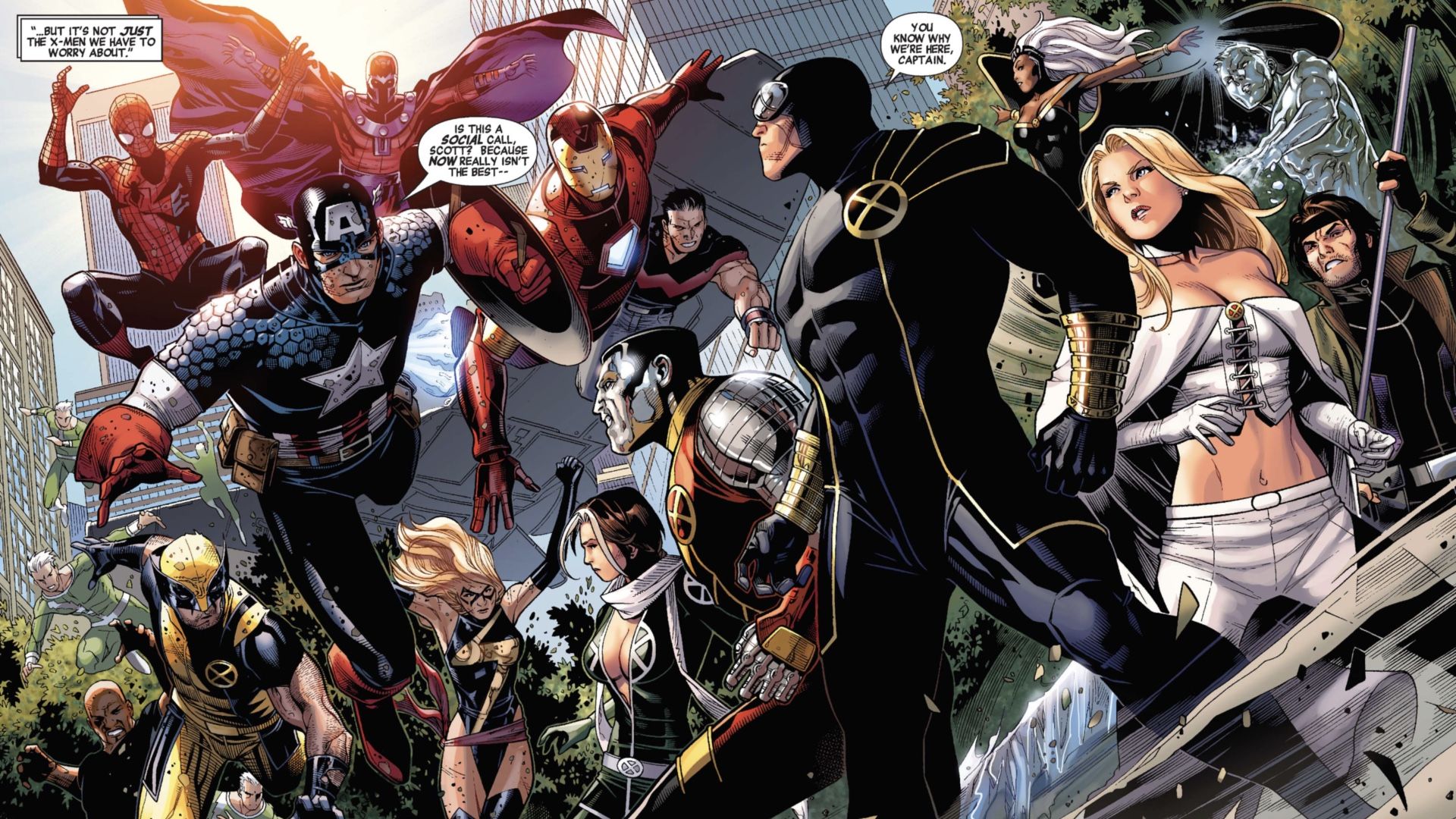 1920x1080 Could The Avengers Beat The X Men In A Fight? Marvel Comics Has The Answer
