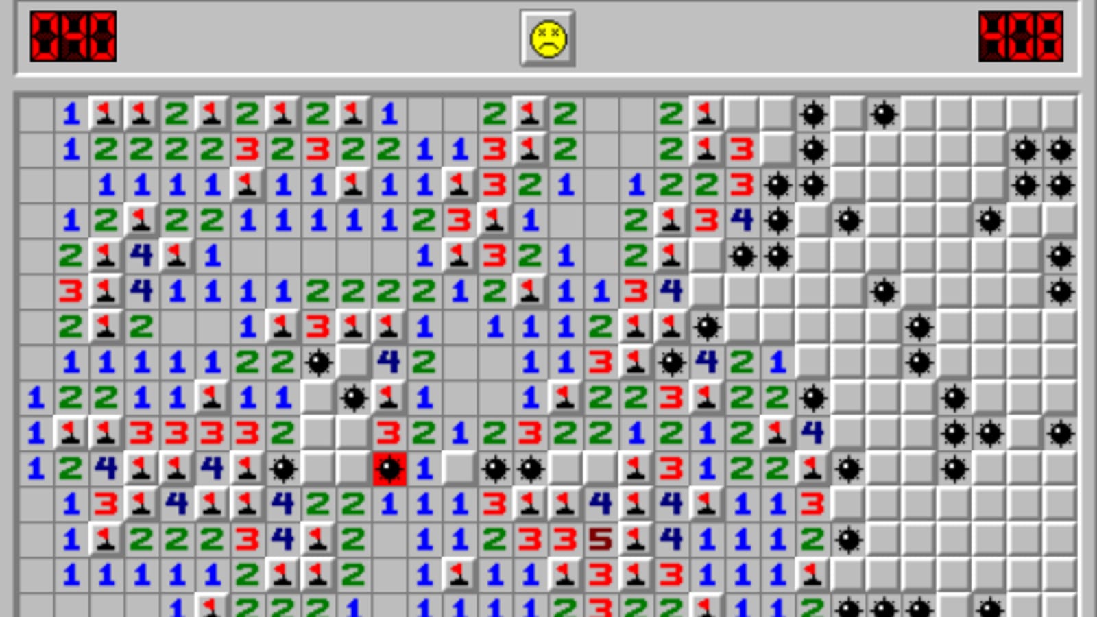 1600x900 Minesweeper Wallpaper