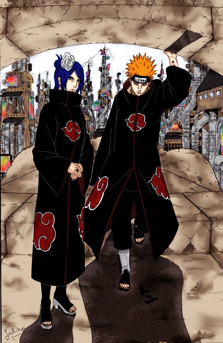 716x1100 Konan & Pein