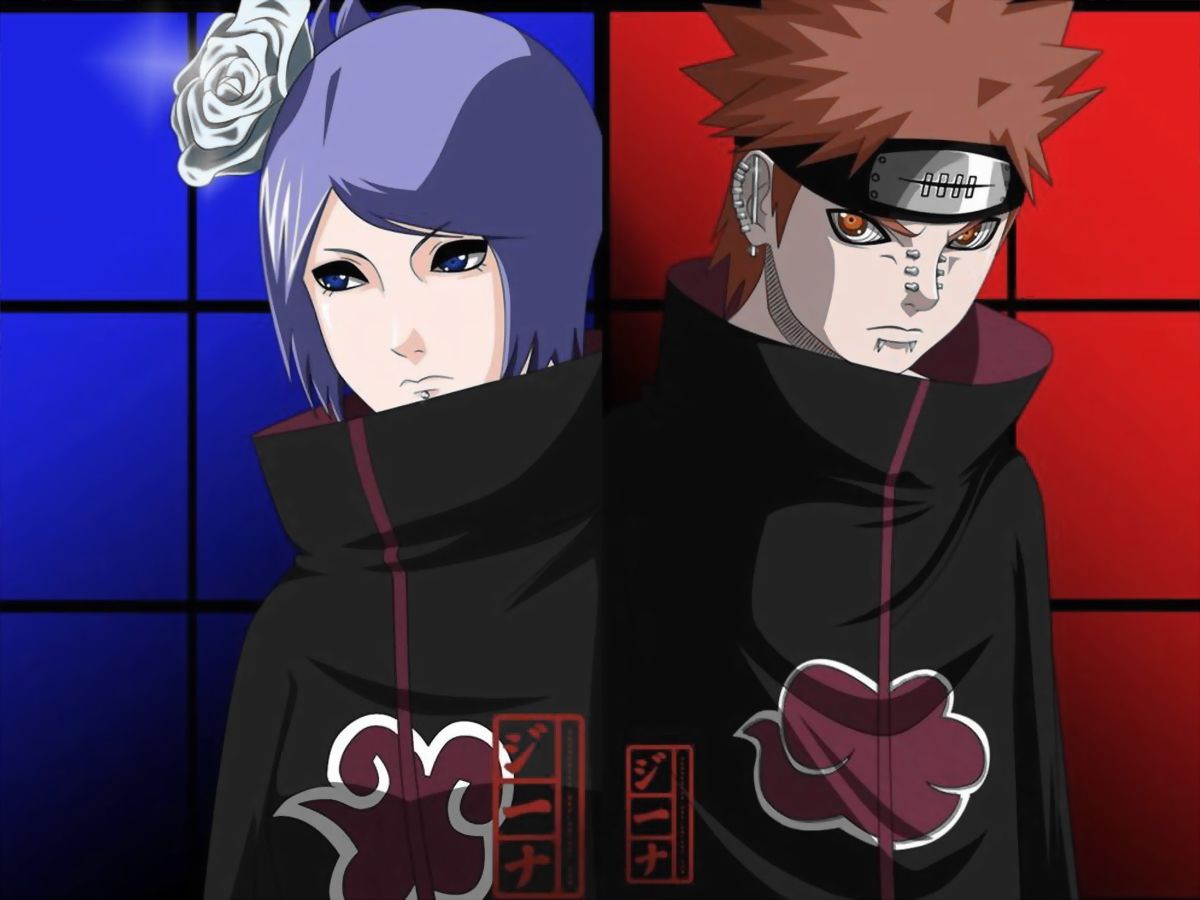1200x900 Phone wallpaper: Pain (Naruto), Konan (Naruto), Naruto, Anime 1465894