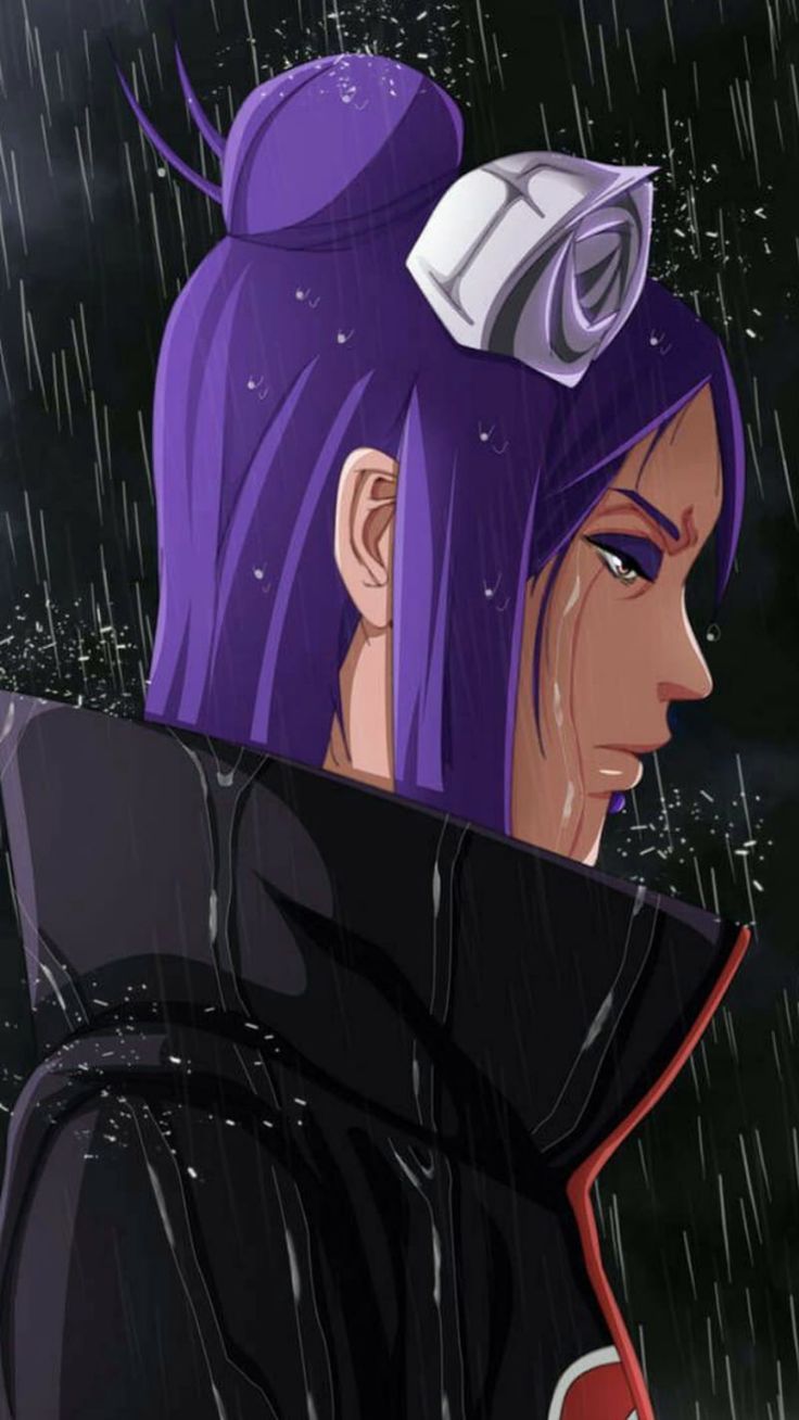 736x1308 Konan, akatsuki, anime, konoha, naruto, pain, shippuden, HD phone wallpaper