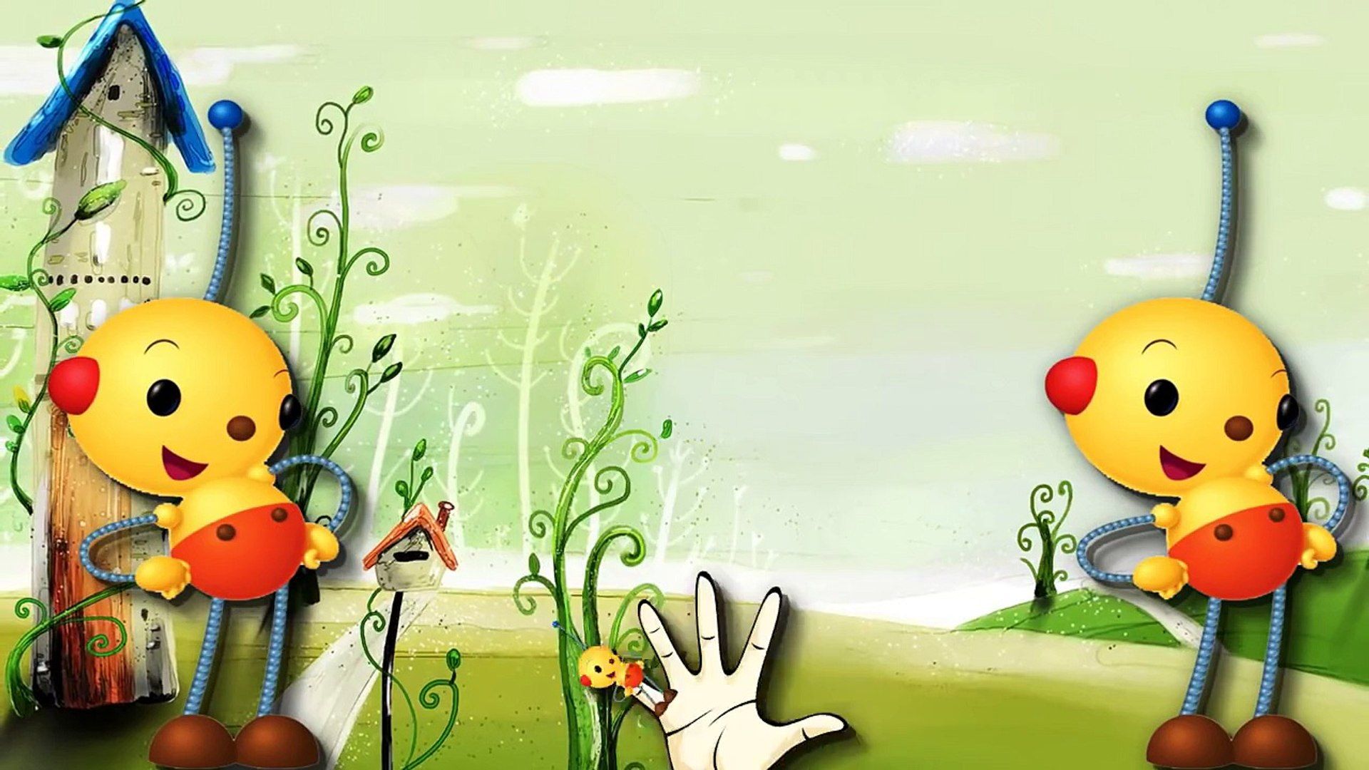 1920x1080 Finger Family Rhymes Rolie Polie Olie Cartoon _ Finger Family Nursery Rhymes For Children