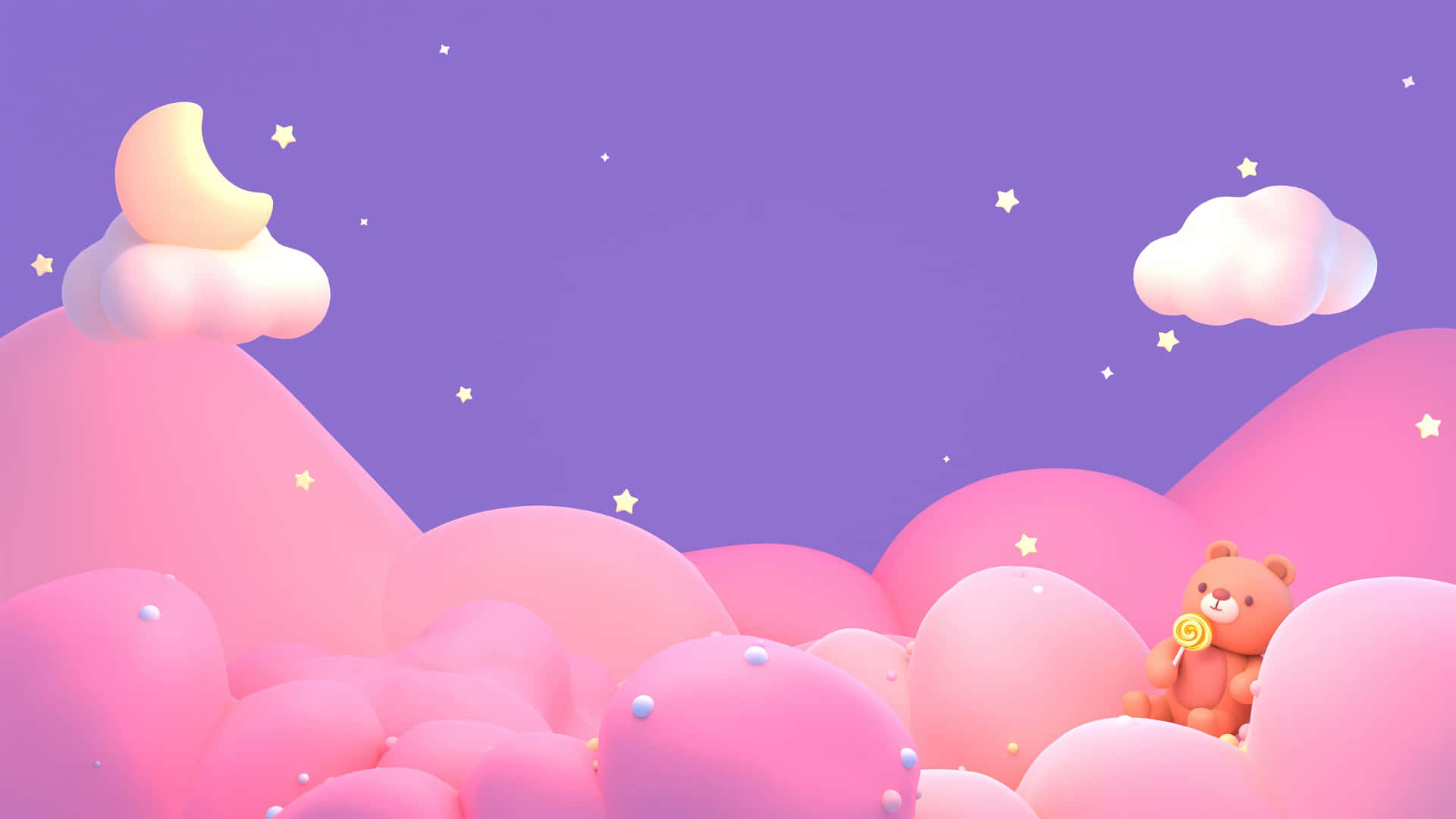 1920x1080 Download free Cute Things Vector Illustration Wallpaper
