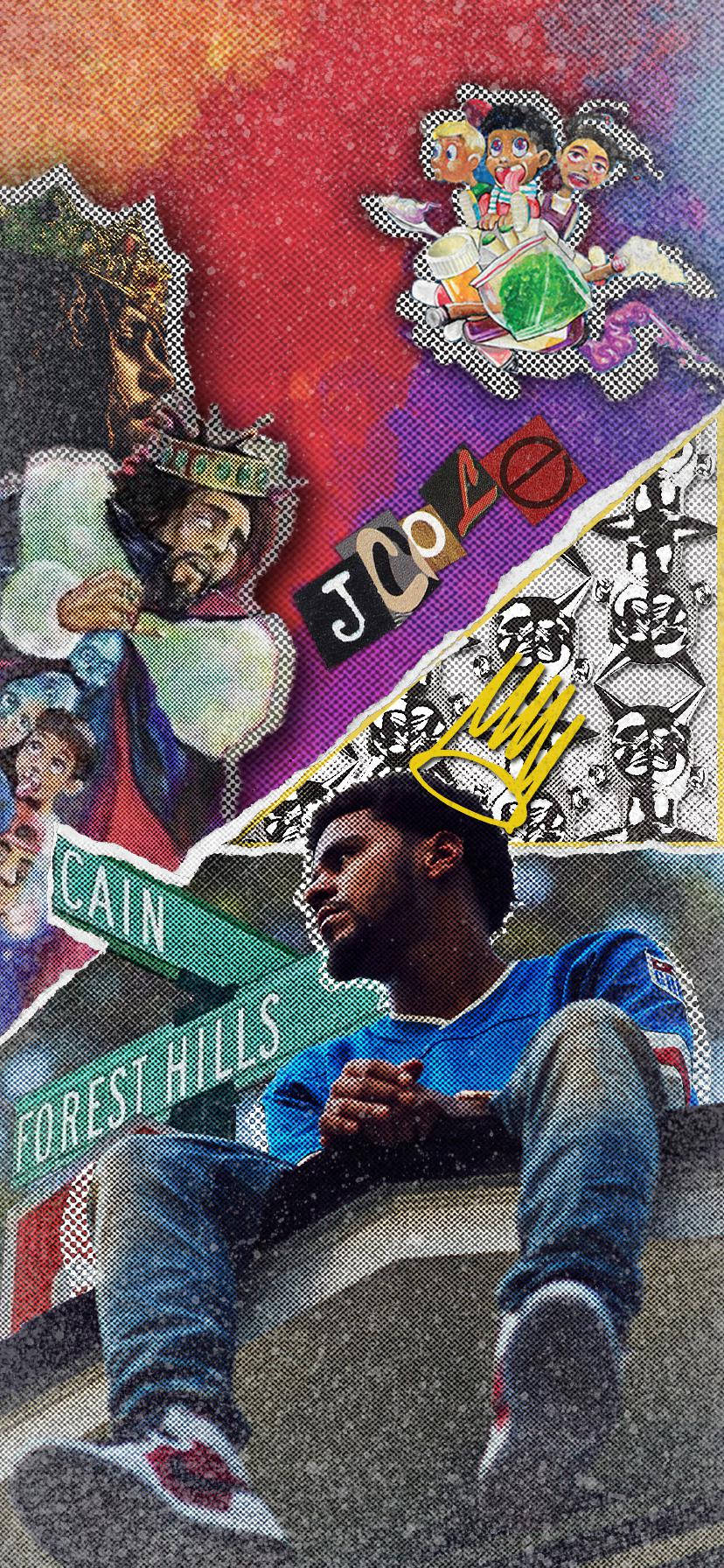 828x1792 J Cole Wallpaper