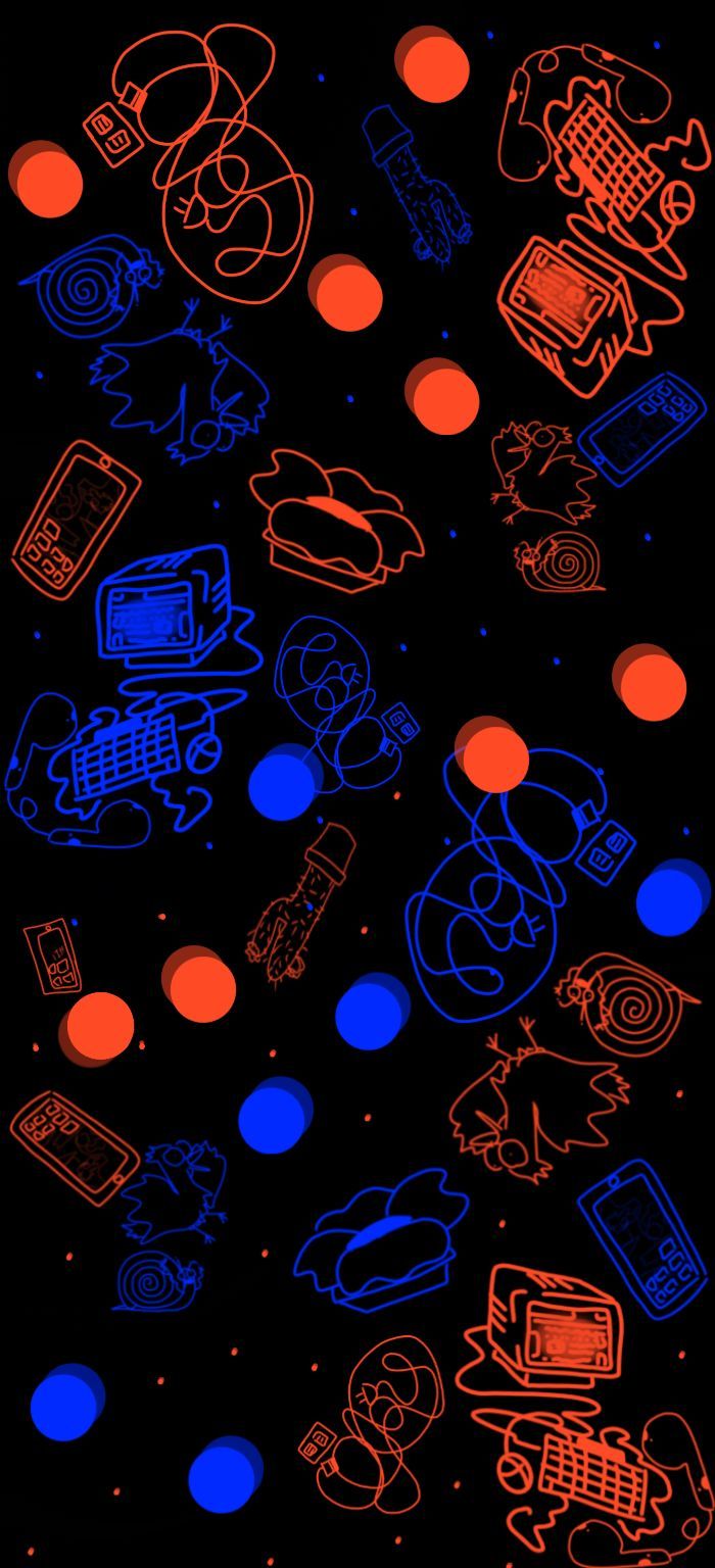 700x1536 Colorful Doodle Wallpaper for iPhone. Neon graffiti phone wallpaper, Positive quotes image, Vibrant trippy wallpaper