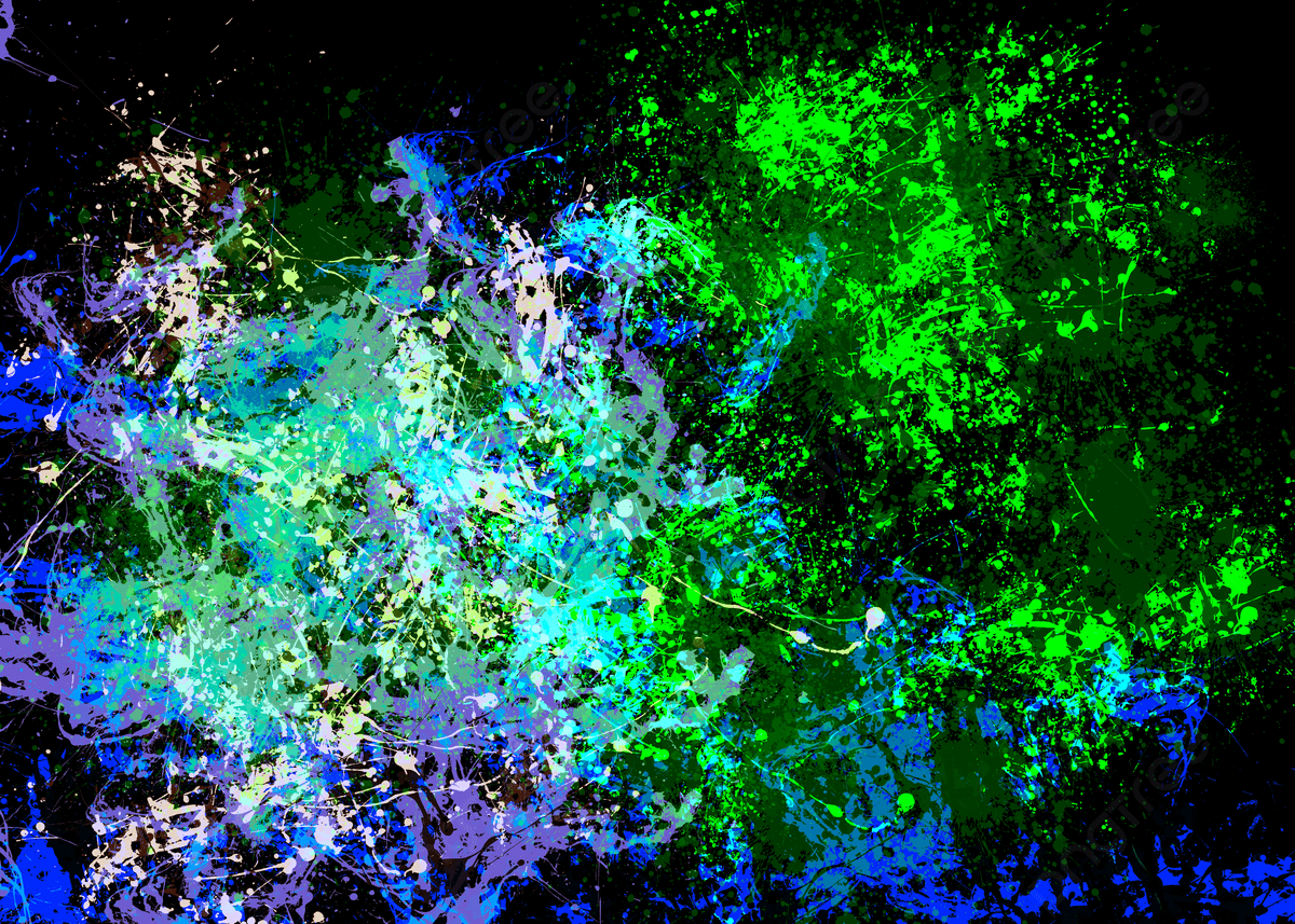 1200x857 Abstract Doodle Neon Color Spray Spots Background, Coloured Neon, Neon Spot, Cartoon Background Image And Wallpaper for Free Download