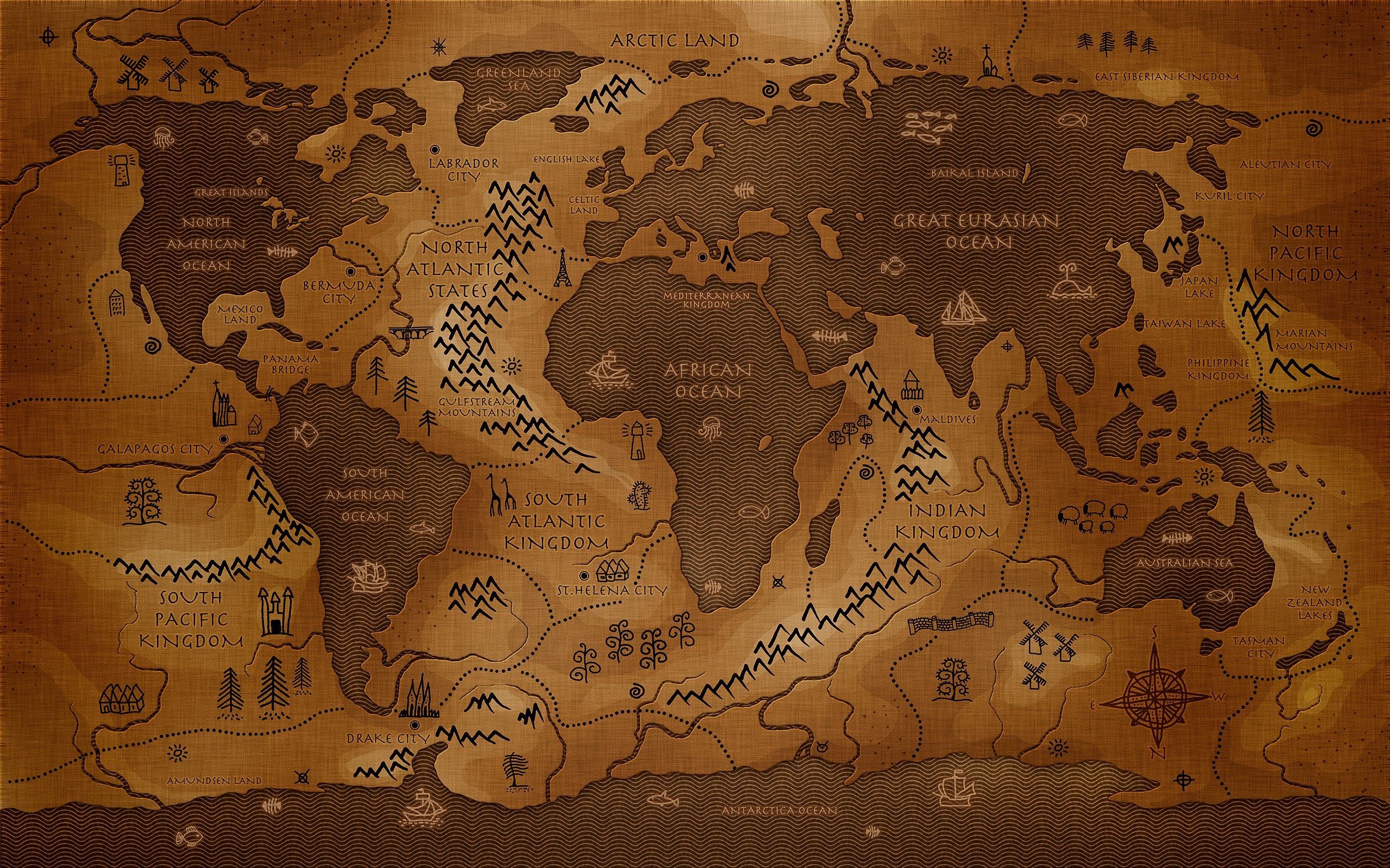 2560x1600 Game Of Thrones Map Wallpaper