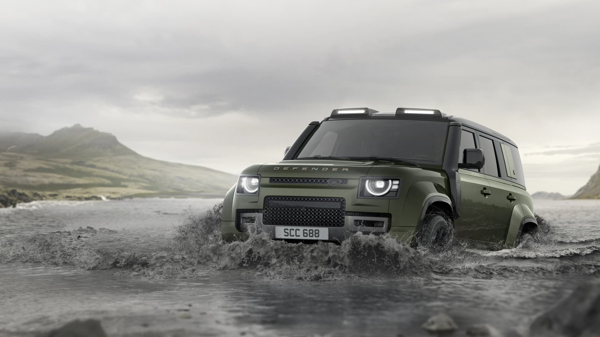 1920x1080 Defender Octa loses power for gains a better V8 note