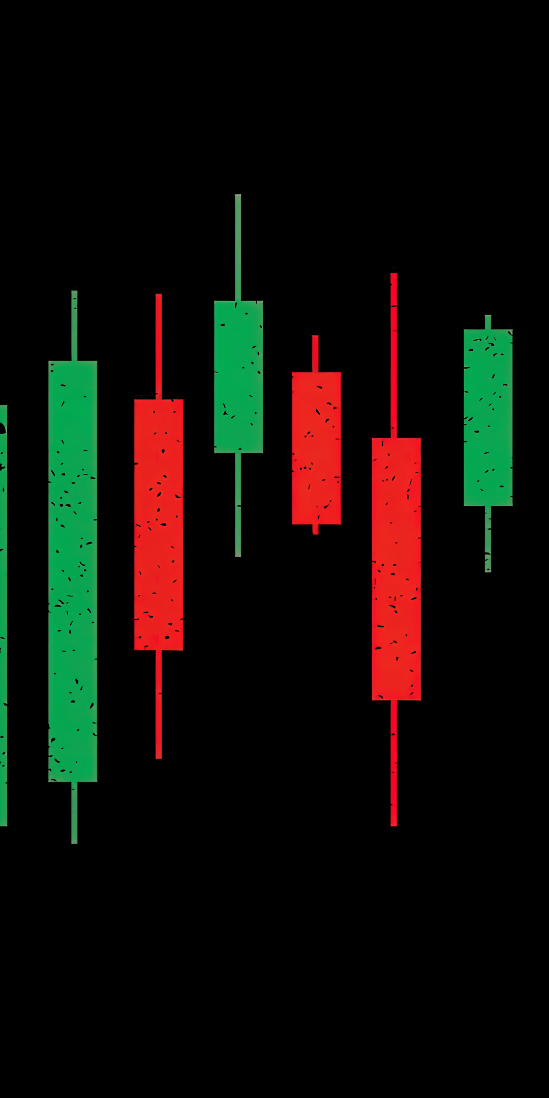 1080x2160 Candlestick pattern Wallpaper 4K, 8K, Stock Market, AMOLED