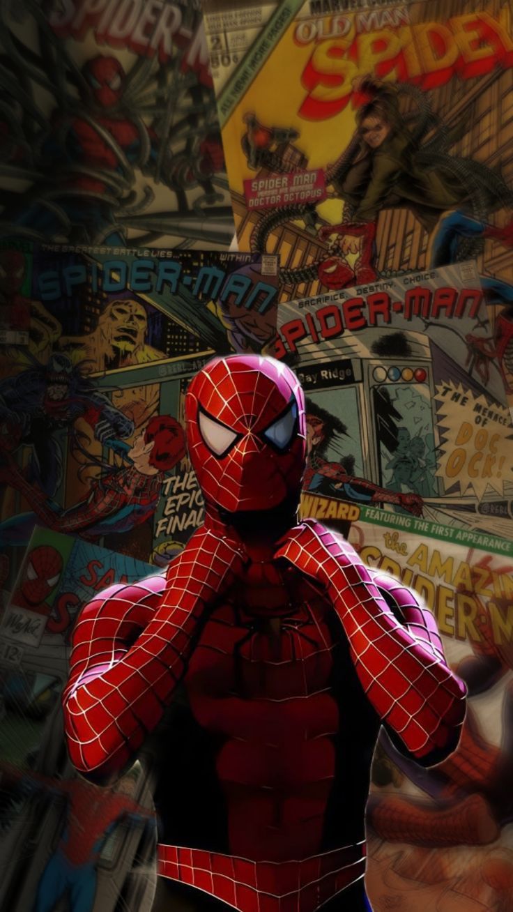 736x1308 spiderman wallpaper
