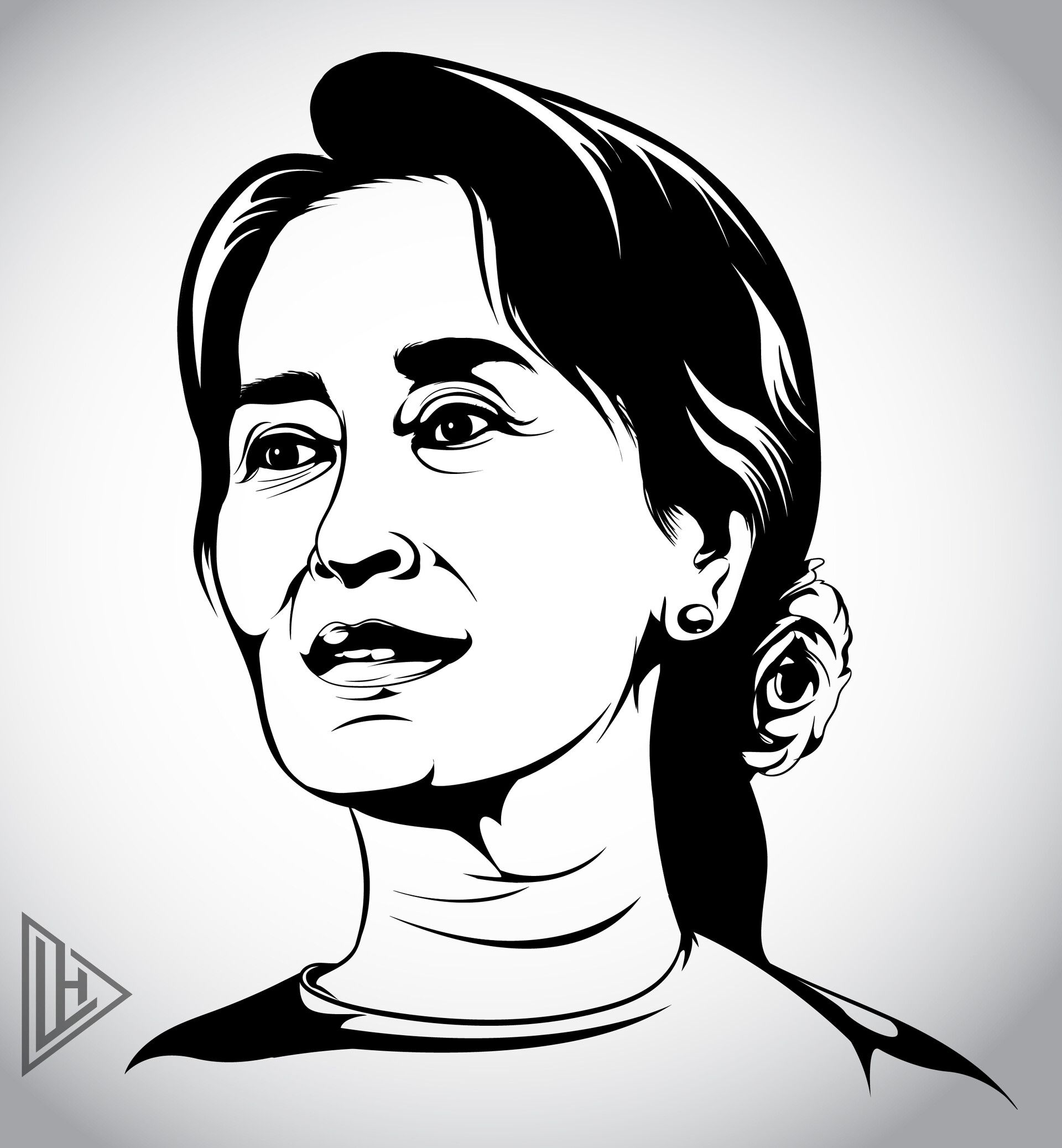 1920x2076 Daw Aung San Suu kyi