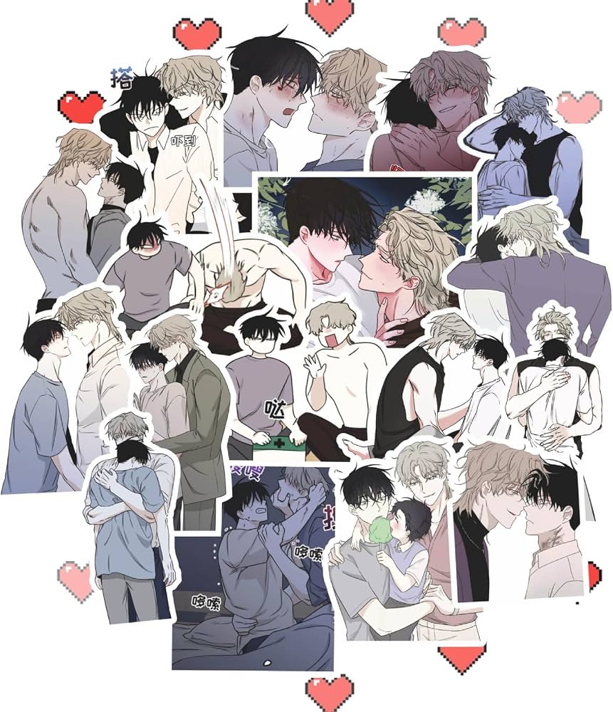 861x1000 70Pcs Painter of The Night Manga Sticker Yeon SeungHo Baek Nakyum Korean BL Manwha Stickers Cute Laptop Case DIY Decor Gift : Amazon.sg: Electronics