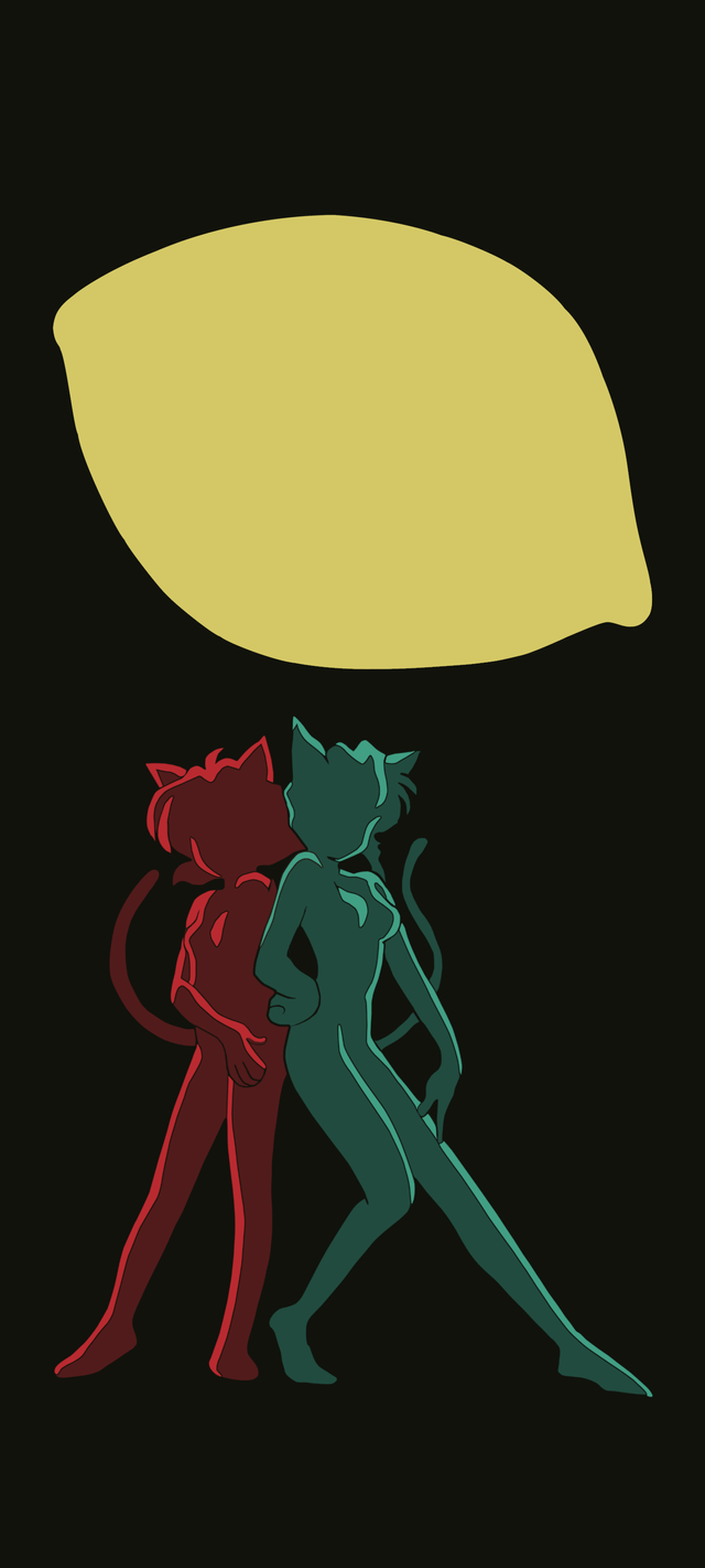 640x1422 Gunsmith Cats. with extra CATS! (Poster, Desktop Wallpaper, and Phone Lock Screen)