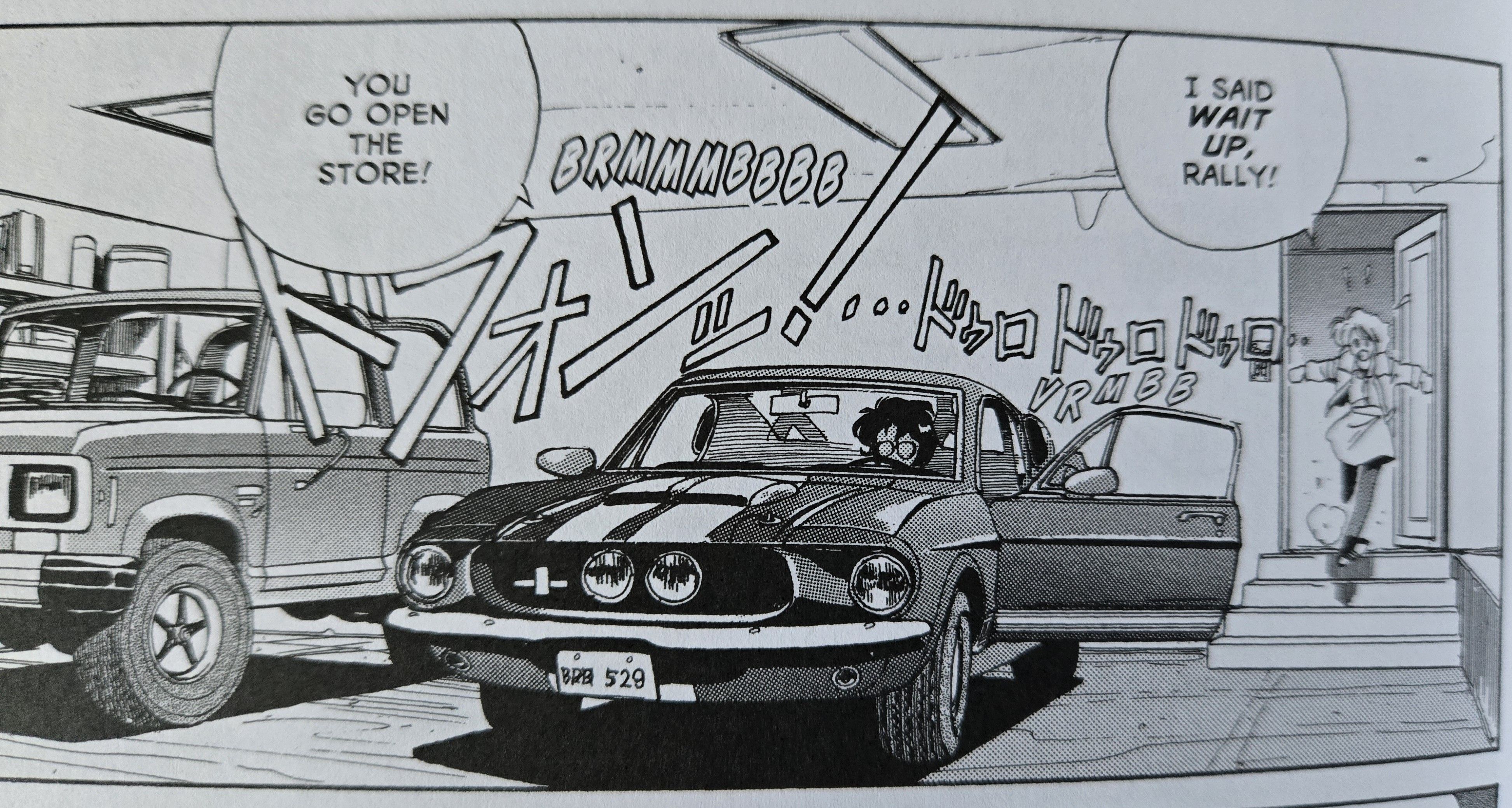 3890x2079 Just A Car Guy: ever heard of the 1990s manga, Gunsmith Cats? Me neither, until the week before last, at Comic Con. It's pretty cool. the main character, a 19 yr old