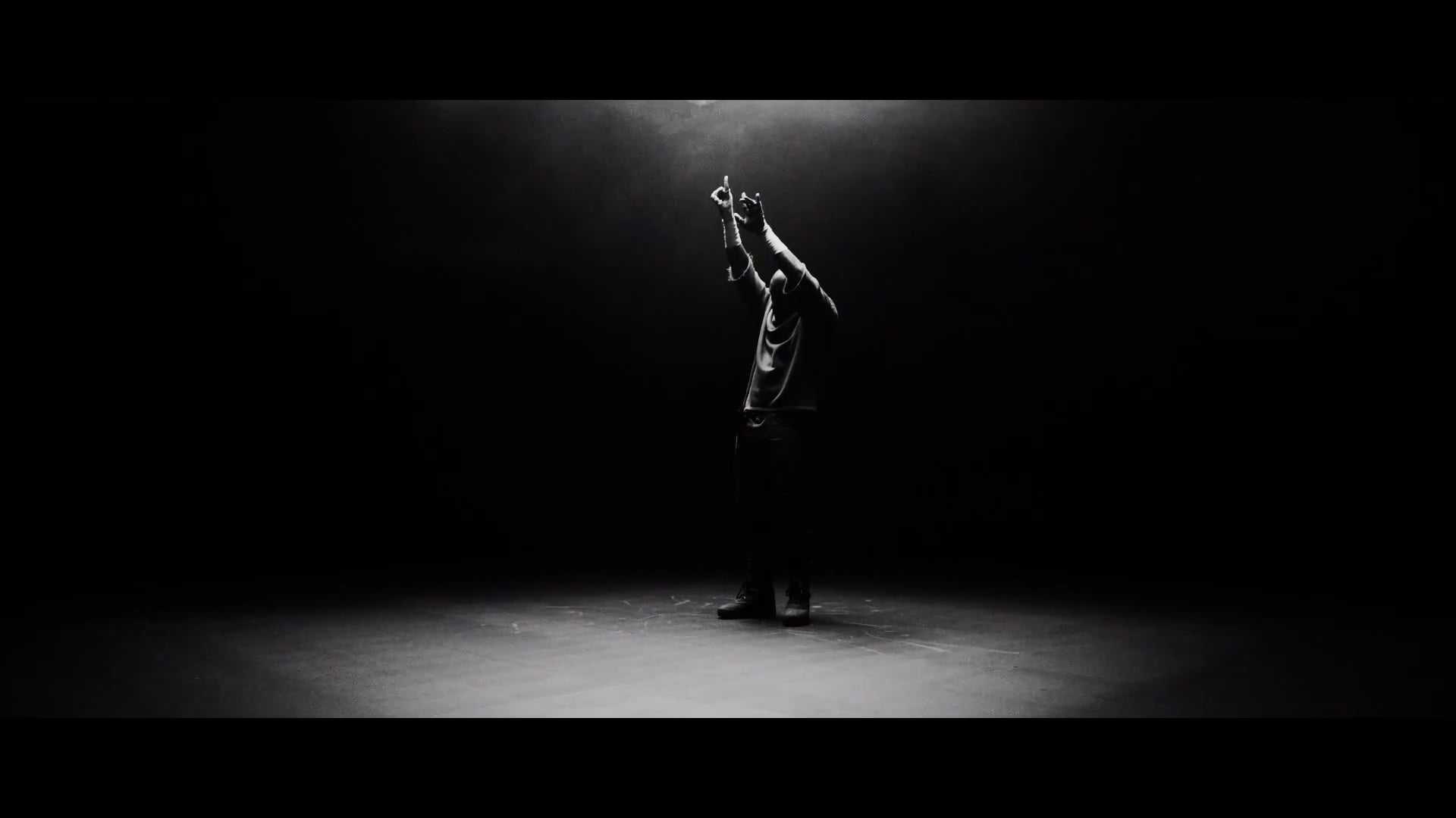 1920x1080 Man holding guitar in the air illustration, Kanye West, Big Sean HD wallpaper