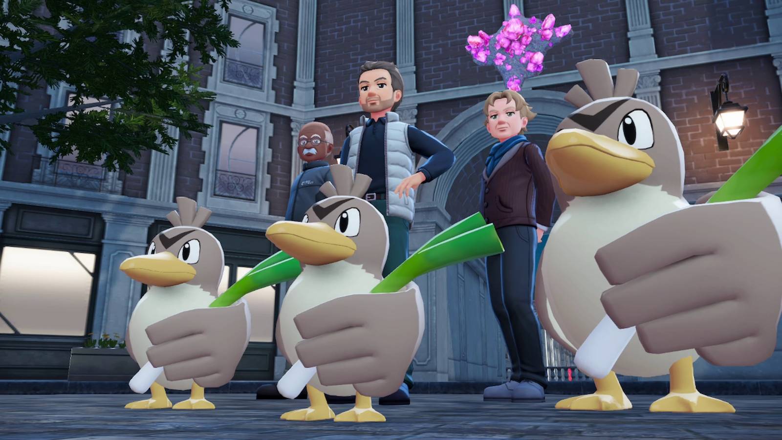 1600x900 Pokemon Legends Z A Farfetch'd Ambush (False Swipe TM)
