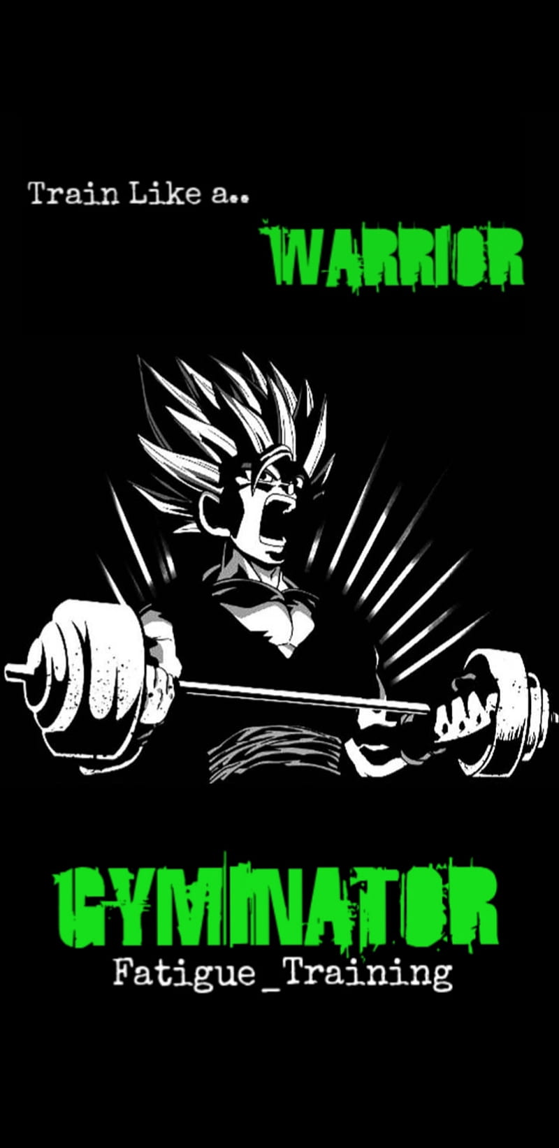 800x1644 640x960px, free download. Gyminator, goku, gym, warroir, HD phone wallpaper
