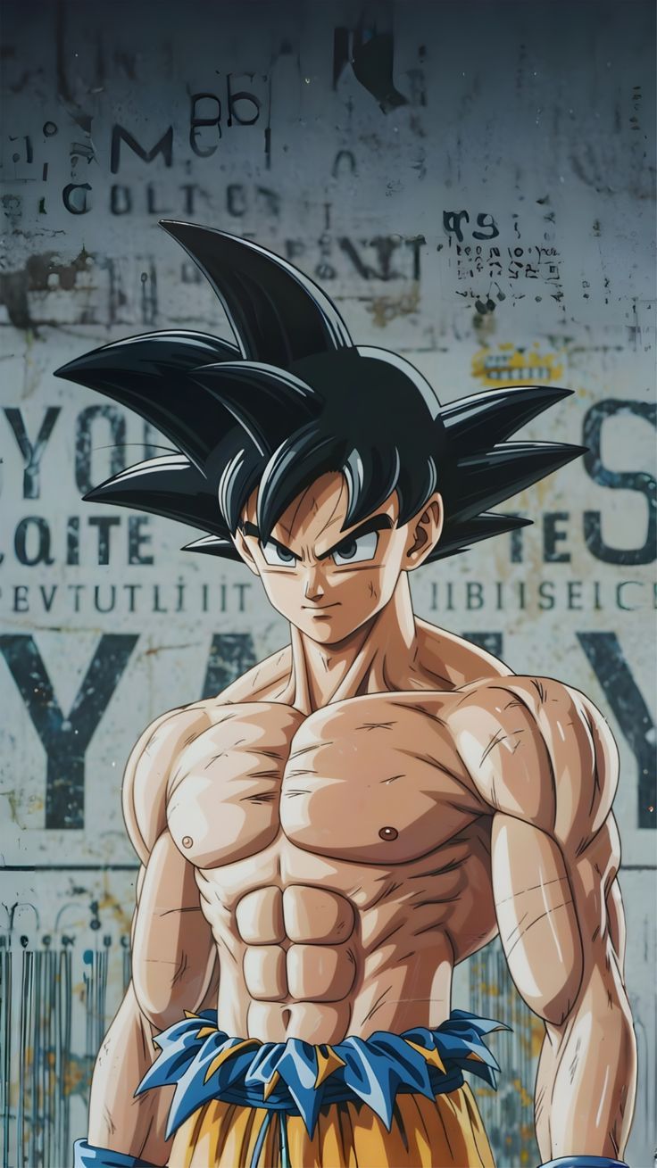 736x1309 Goku gym motivation wallpaper