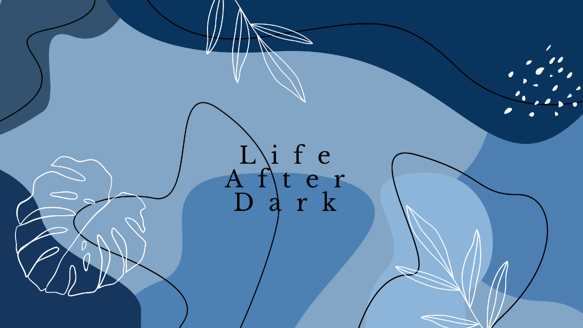 1200x675 Free Dark Blue Boho Wallpaper Template to Edit Online