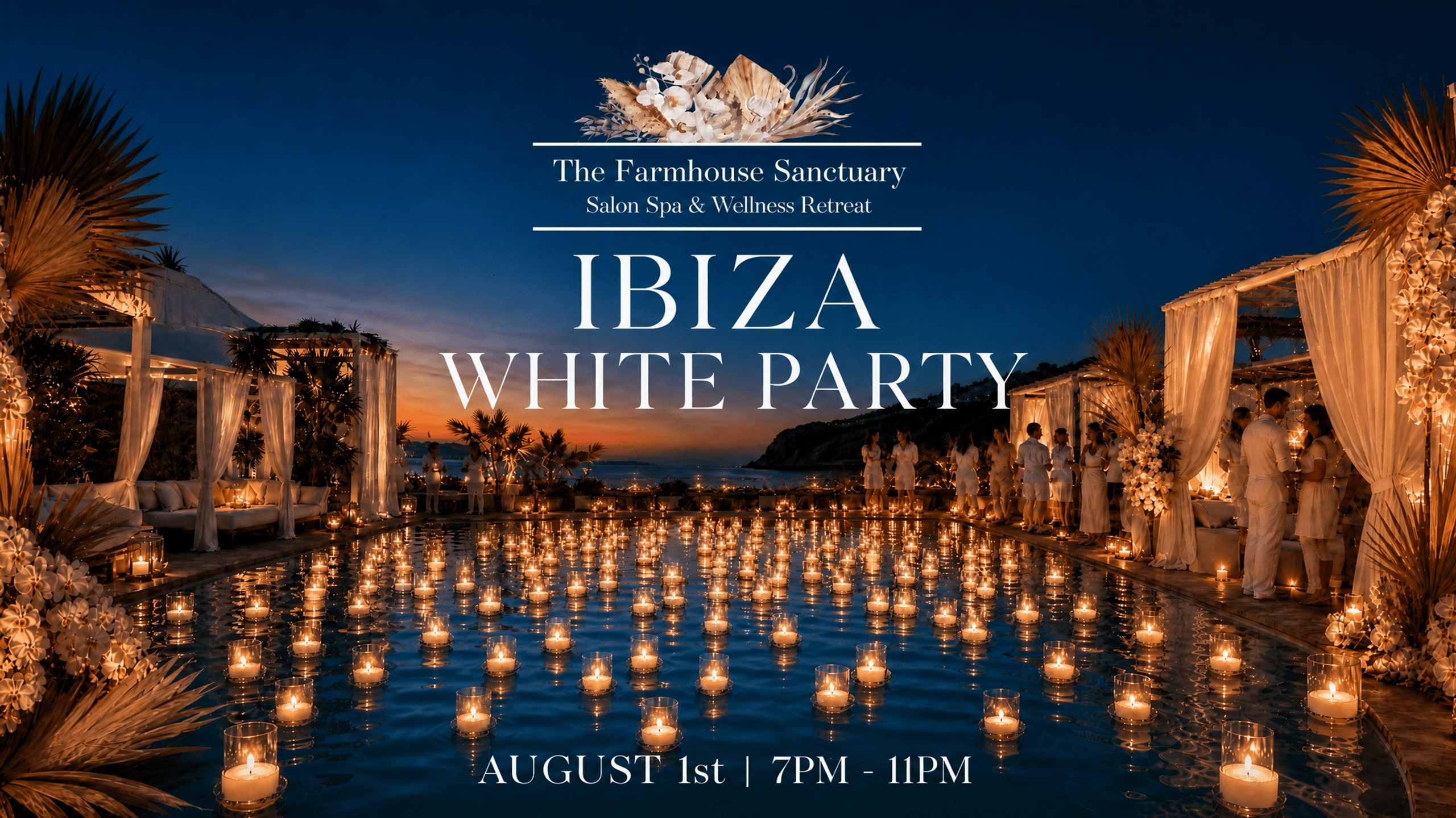 2560x1440 Ibiza White Party
