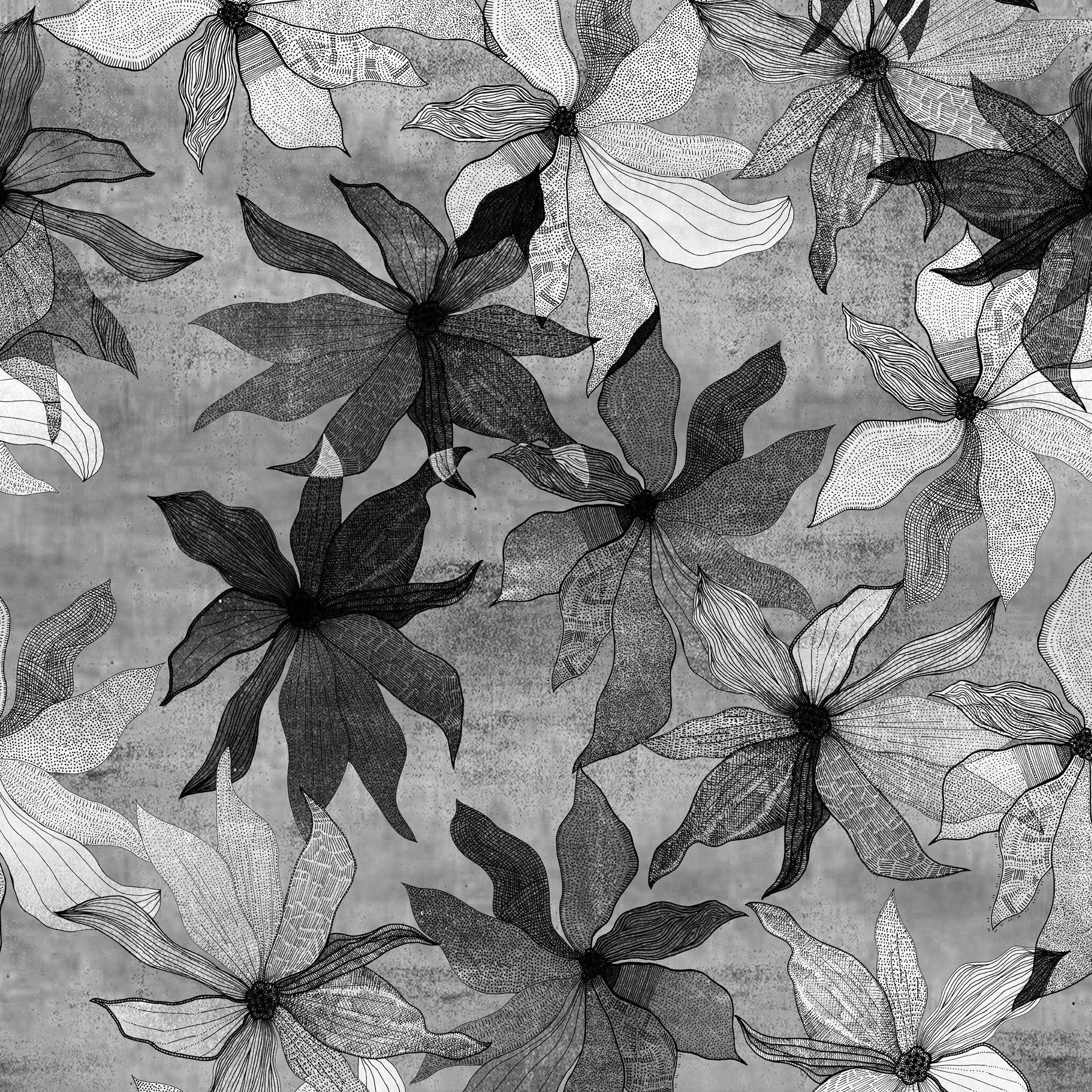 1800x1800 Transform Your Walls. Clematis Blue Floral Wallpaper Double Roll x 288 8 yards