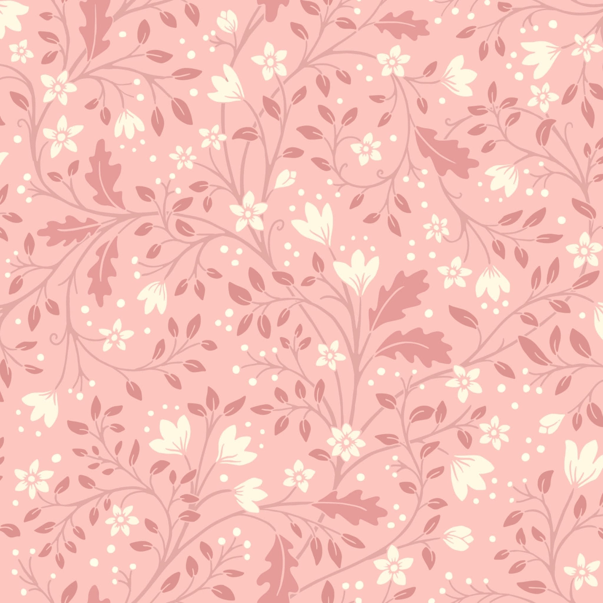 2048x2048 Clematis Wallpaper by Anna Black Creative Florals