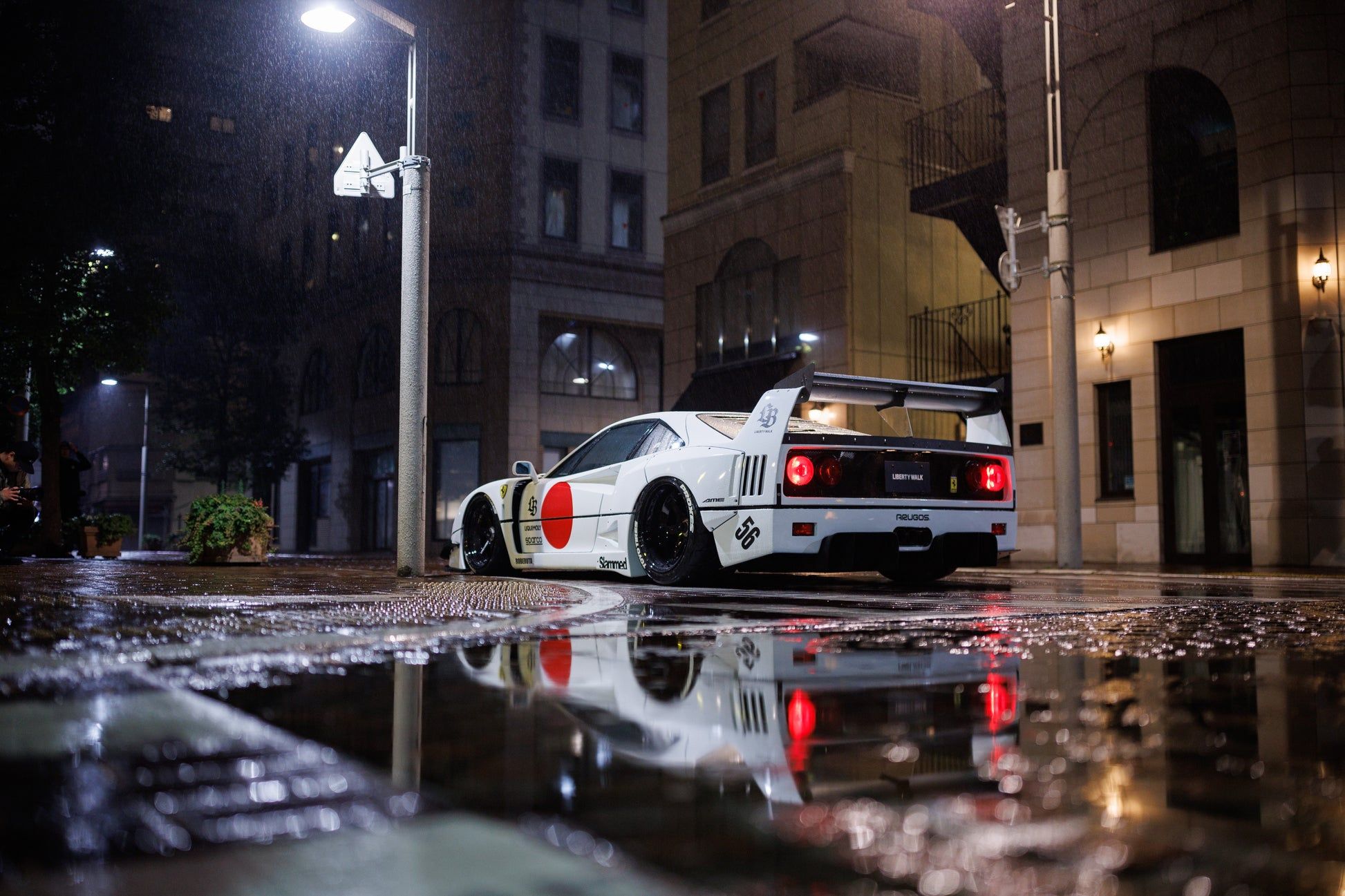 1946x1297 Liberty Walk Ferrari F40 in Tokyo Horizontal shot (24x36)