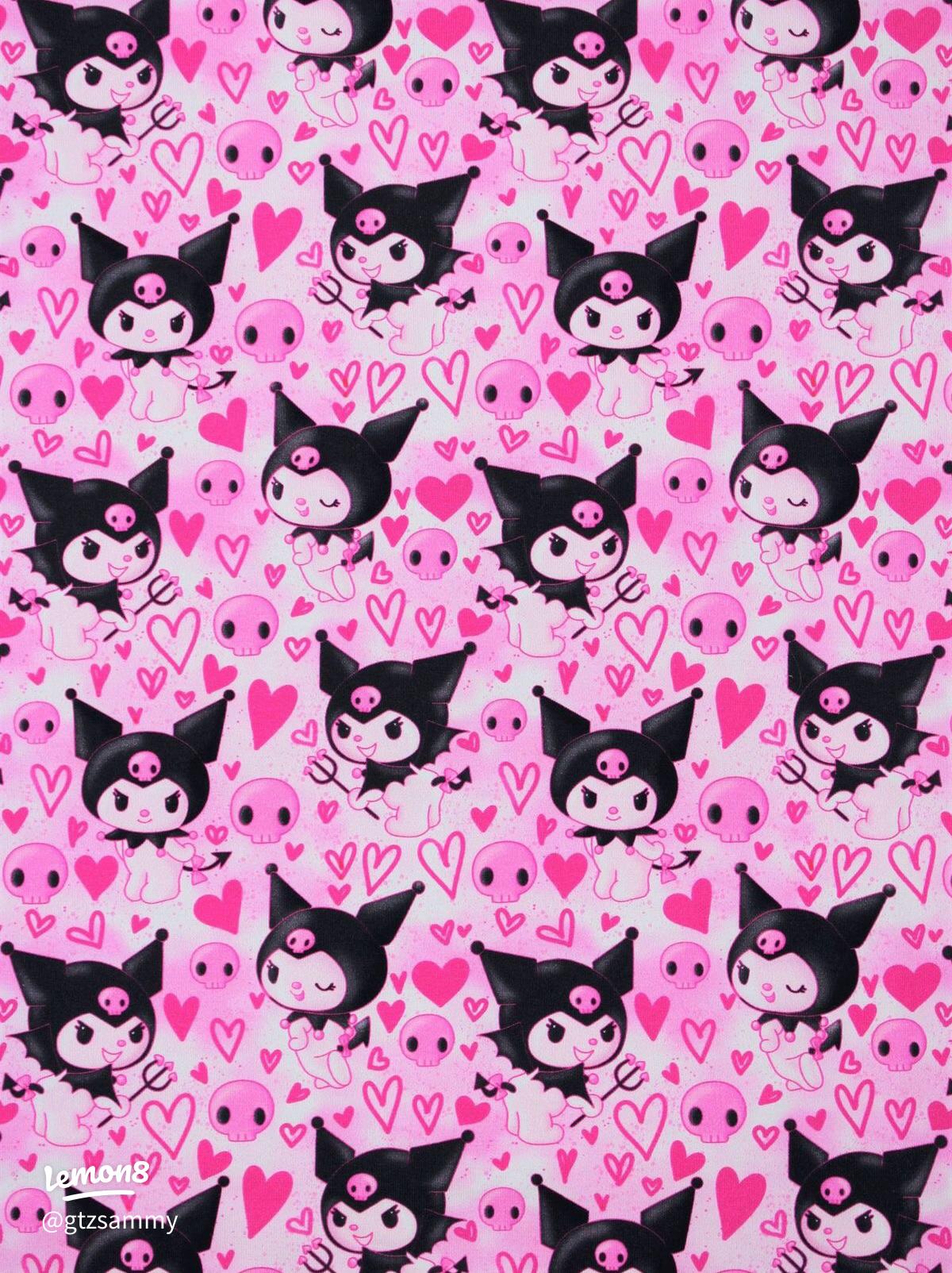 1200x1604 Aesthetic Sanrio Wallpaper & Lock Screens: Hello Kitty & Kuromi Patterns