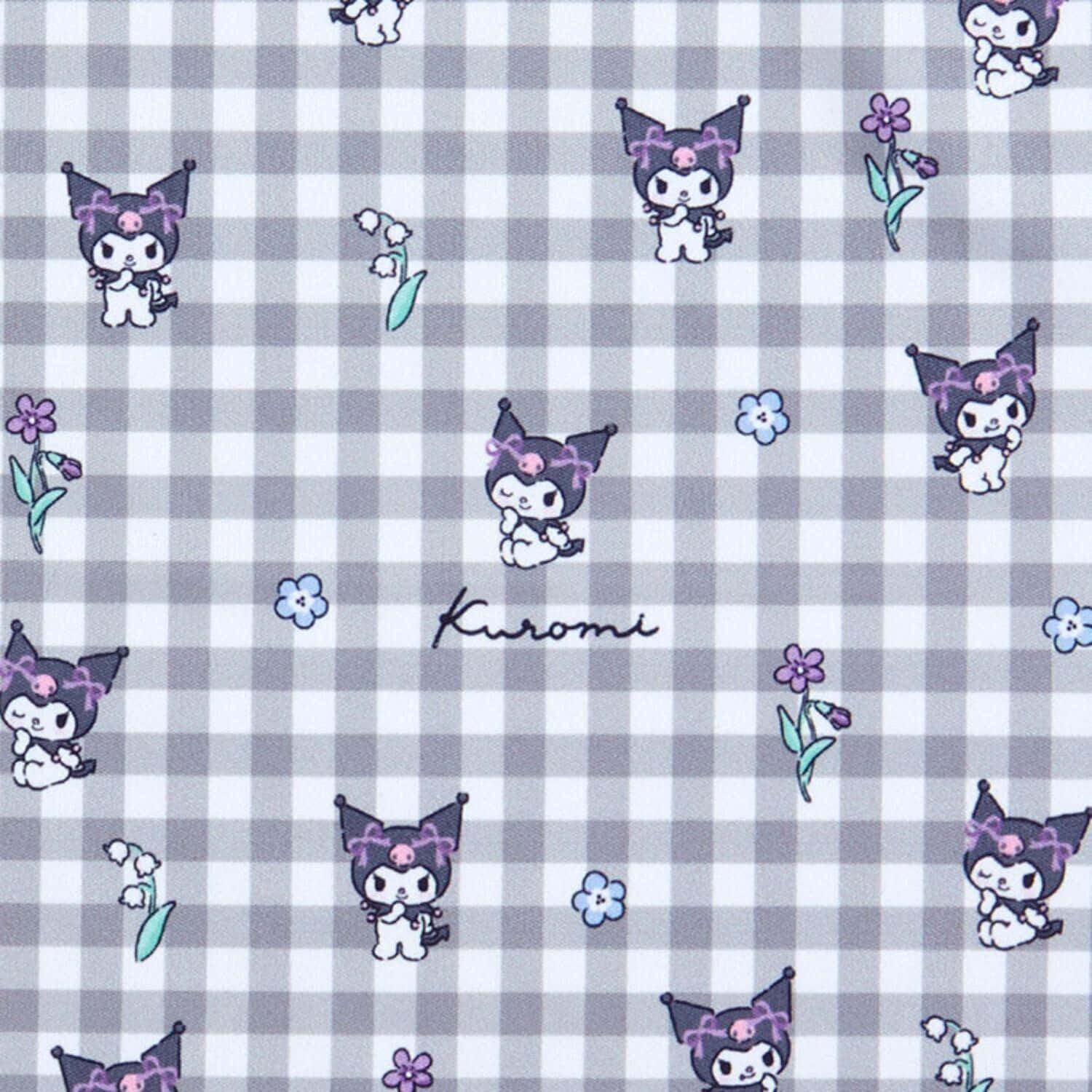 1500x1500 Kuromi iPad Wallpaper