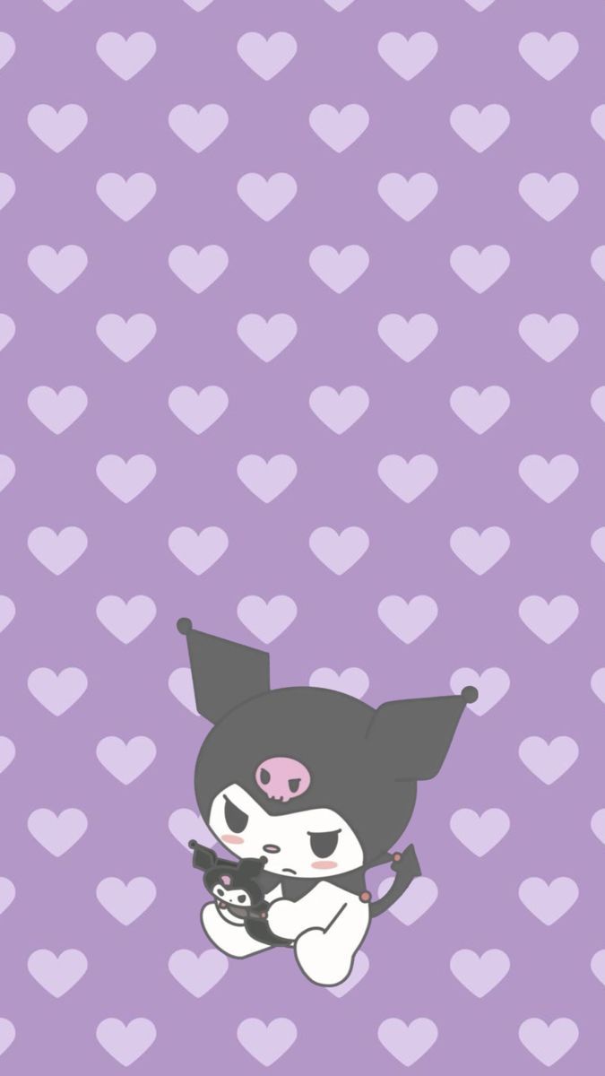 675x1200 Kuromi wallpaper darker
