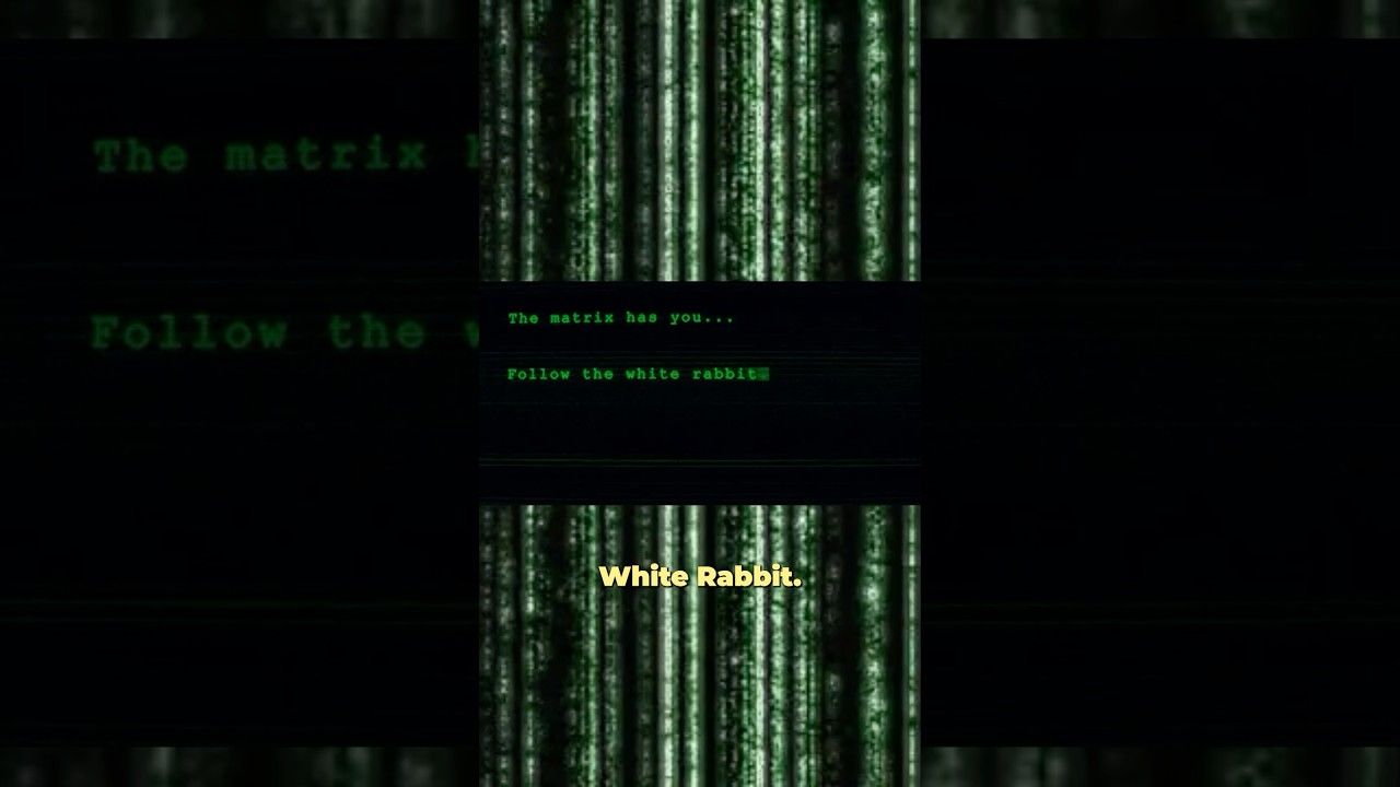 1280x720 Follow the White Rabbit #matrix #coding #softwaredevelopment