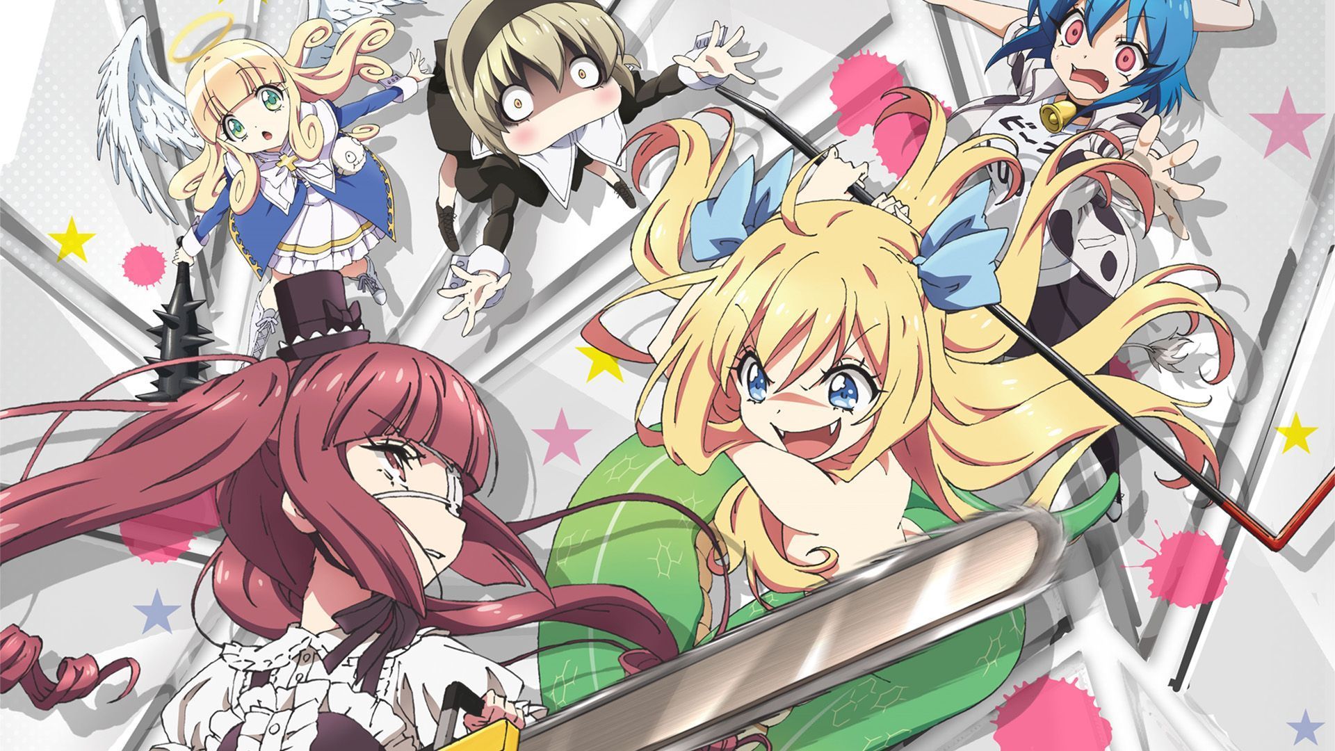 1920x1080 Jashin Chan Dropkick Wallpaper