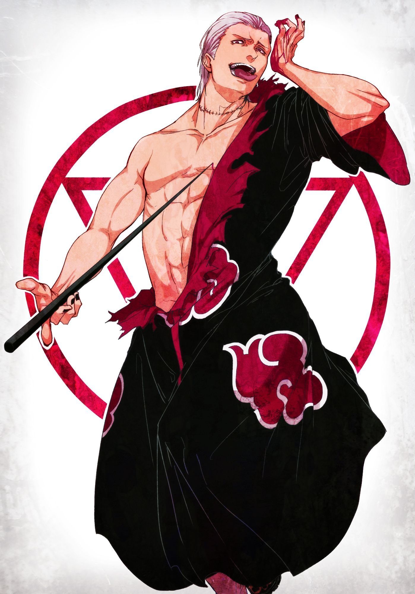 1398x2000 Hidan Wallpaper