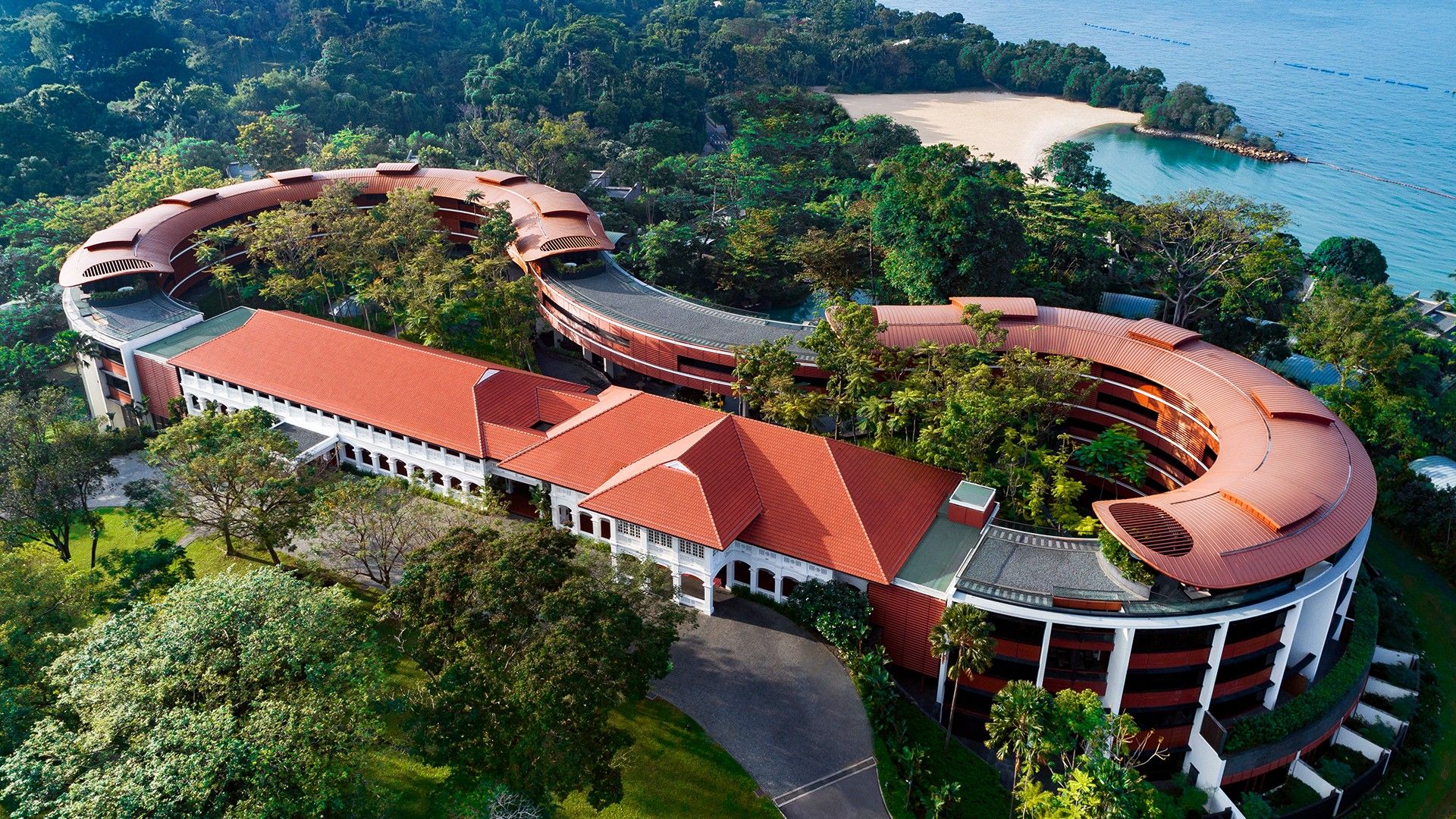 1920x1080 Iconic Five Star Capella Luxury On Sentosa Island Moments From The Beach With World Class Spa, Sentosa Island, Singapore