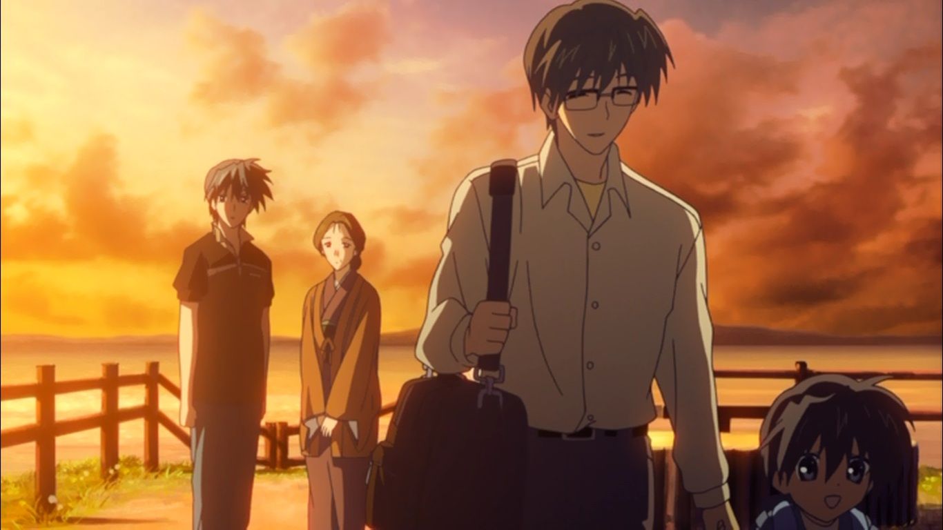 1366x768 クラナドの大家族 (The Big Family of Clannad): 岡崎直幸 (Okazaki Naoyuki)