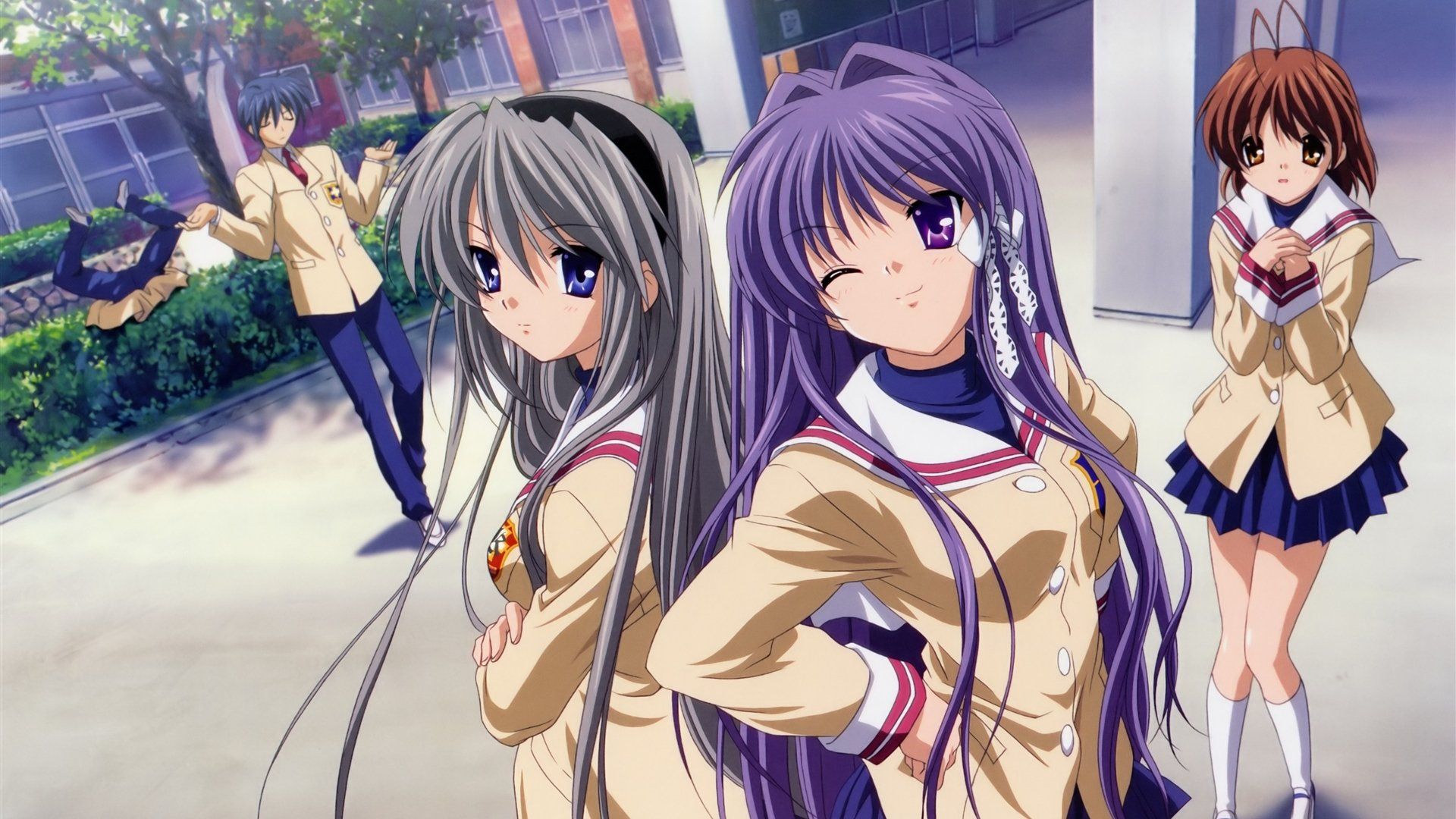 1920x1080 clannad, Sakagami, Tomoyo, Furukawa, Nagisa, Fujibayashi, Kyou, Okazaki, Tomoya Wallpaper HD / Desktop and Mobile Background