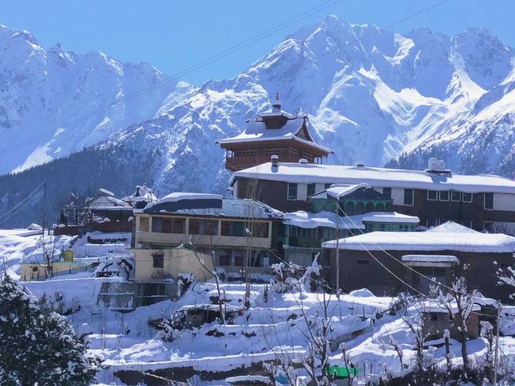 1024x768 Kalpa in Kinnaur: A beautiful paradise in the valley of Gods