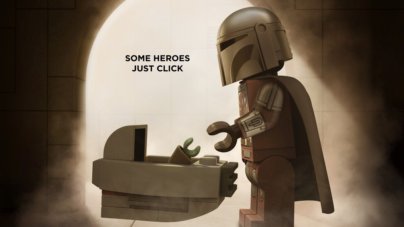 1600x900 Mando and Grogu Take Flight in LEGO Star Wars: The Mandalorian