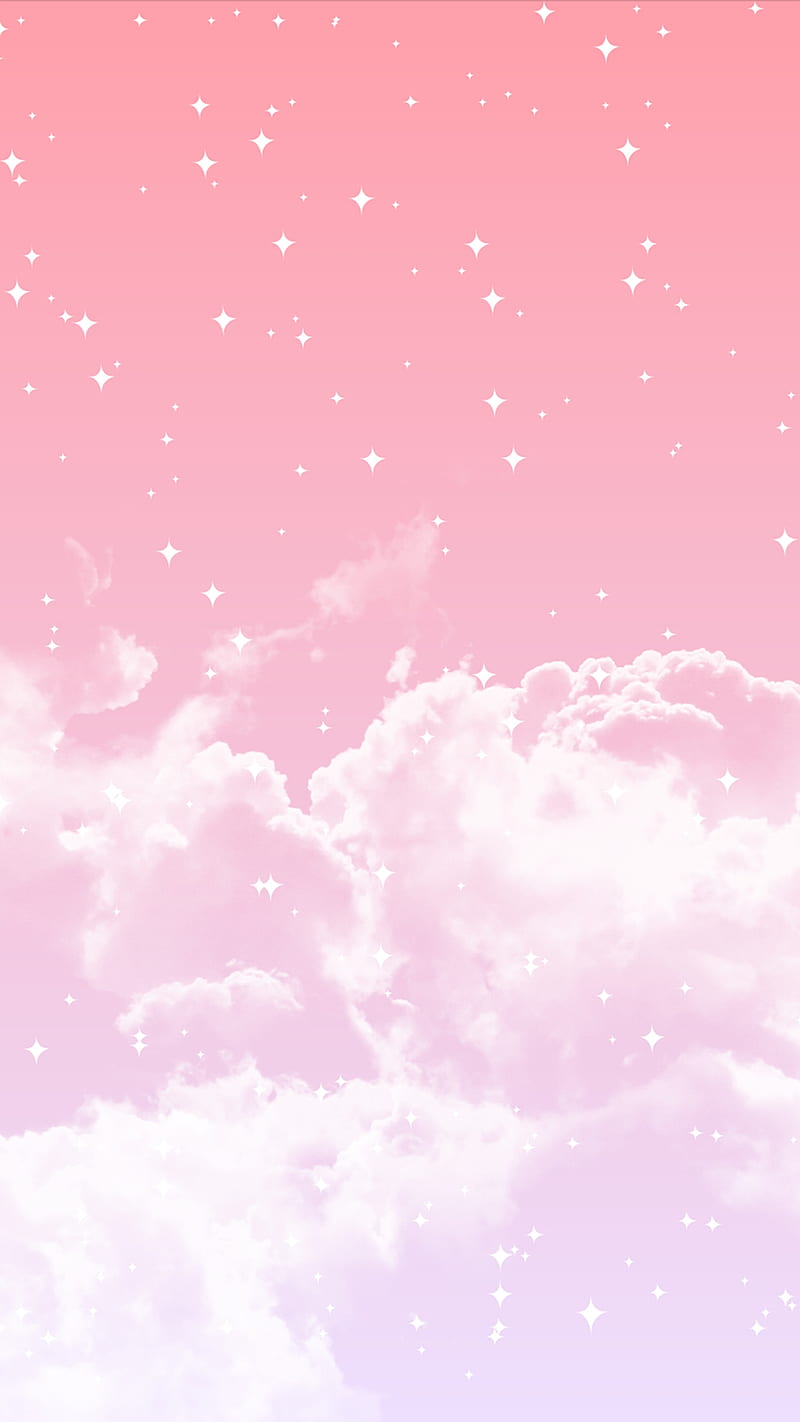 800x1422 Pink sky, galaxy, night, parallax, pink, purple, scenery, sky, stars, storm, HD phone wallpaper
