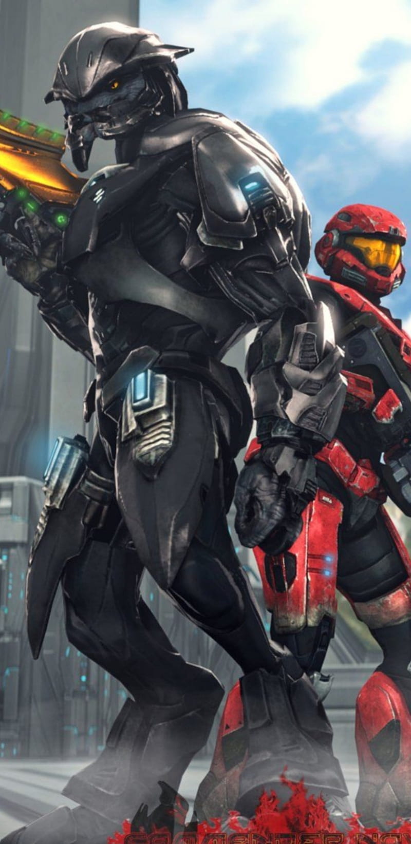 800x1644 Halo, elite, HD phone wallpaper