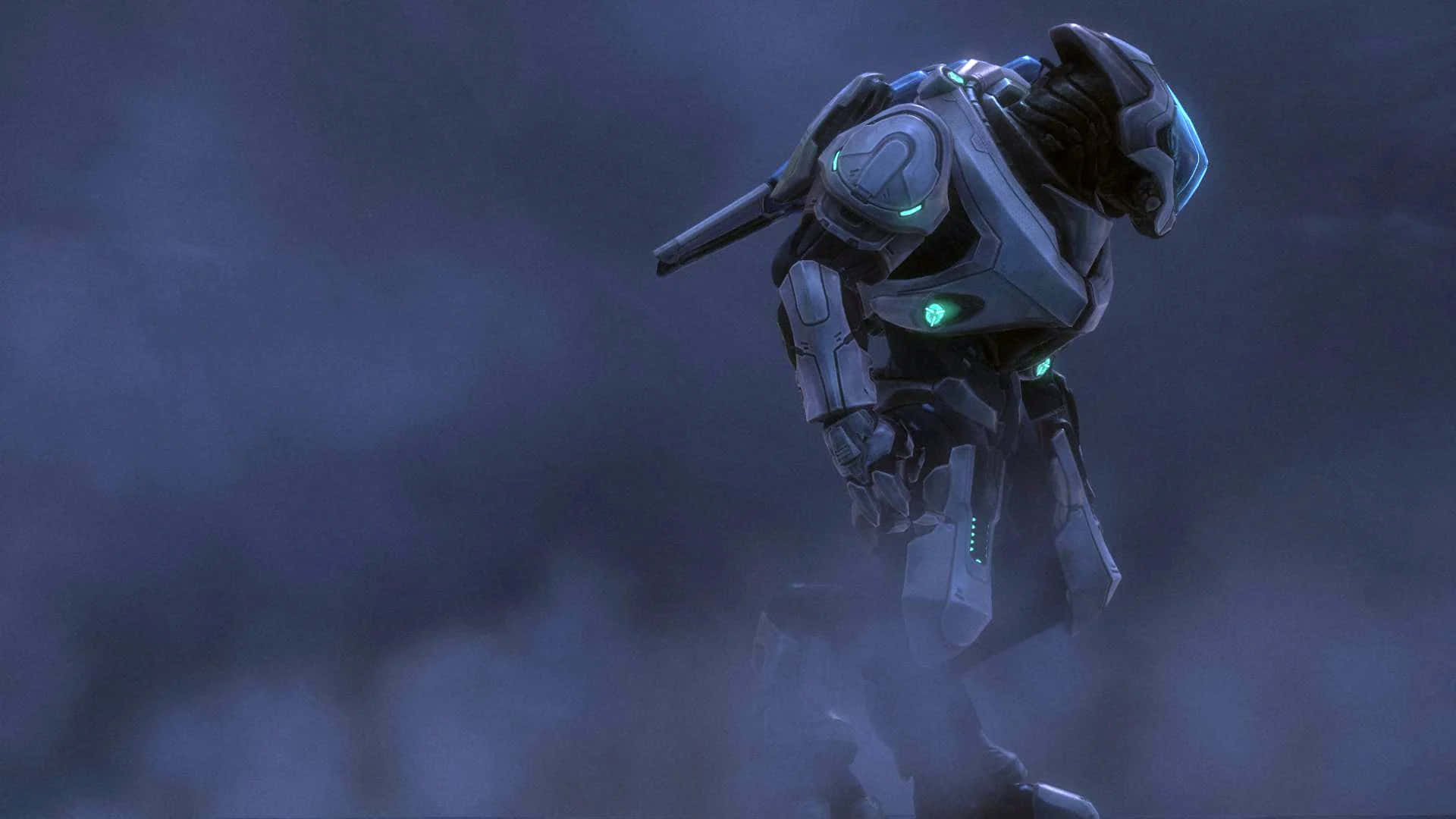1920x1080 Download Mighty Sangheili Warrior in Battle Wallpaper