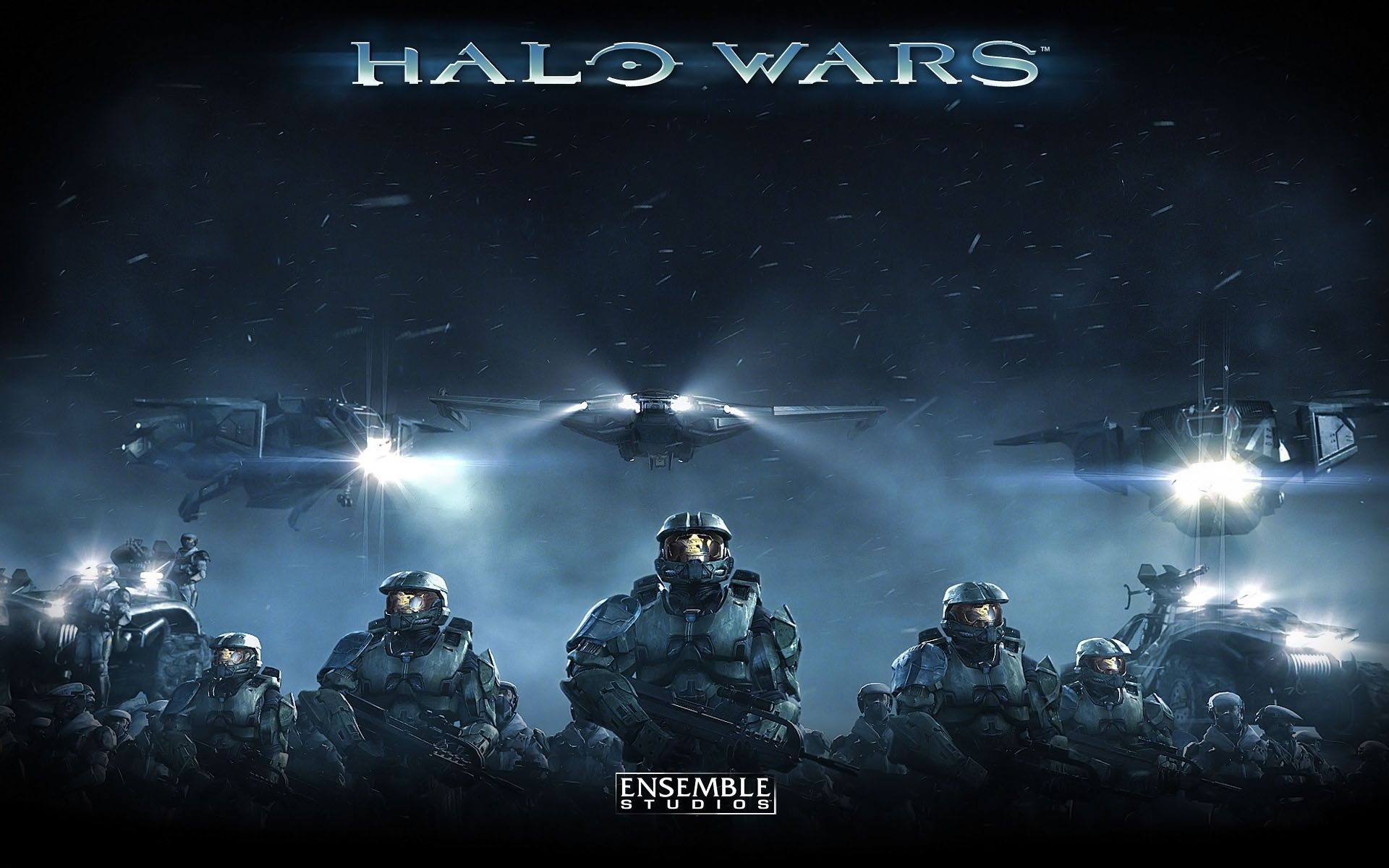 1920x1200 HD Wallpaper: Halo Wars Spaceship Epic Battlex1200